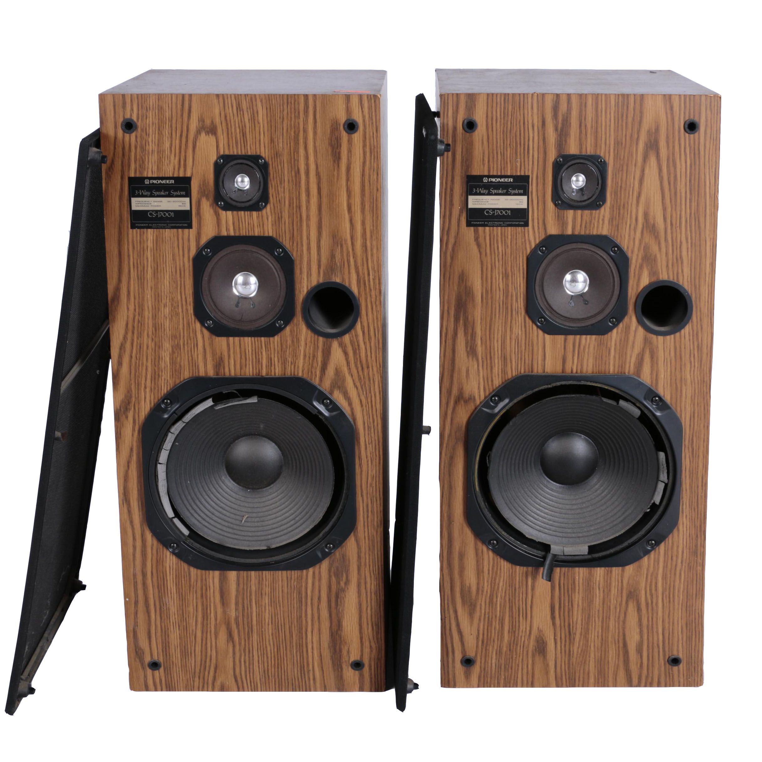 Pioneer CSJ7001 Speakers EBTH