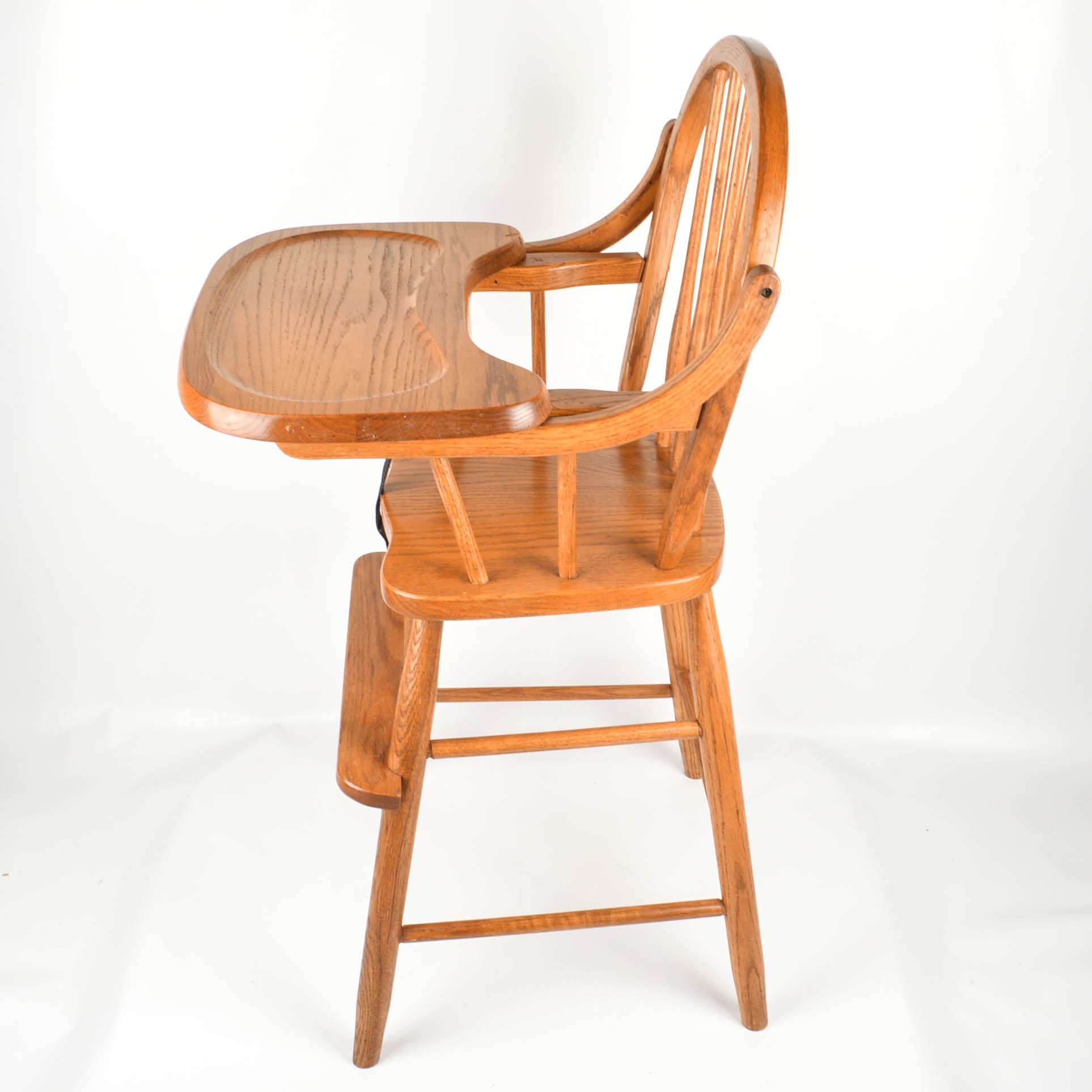 Oak High Chair EBTH