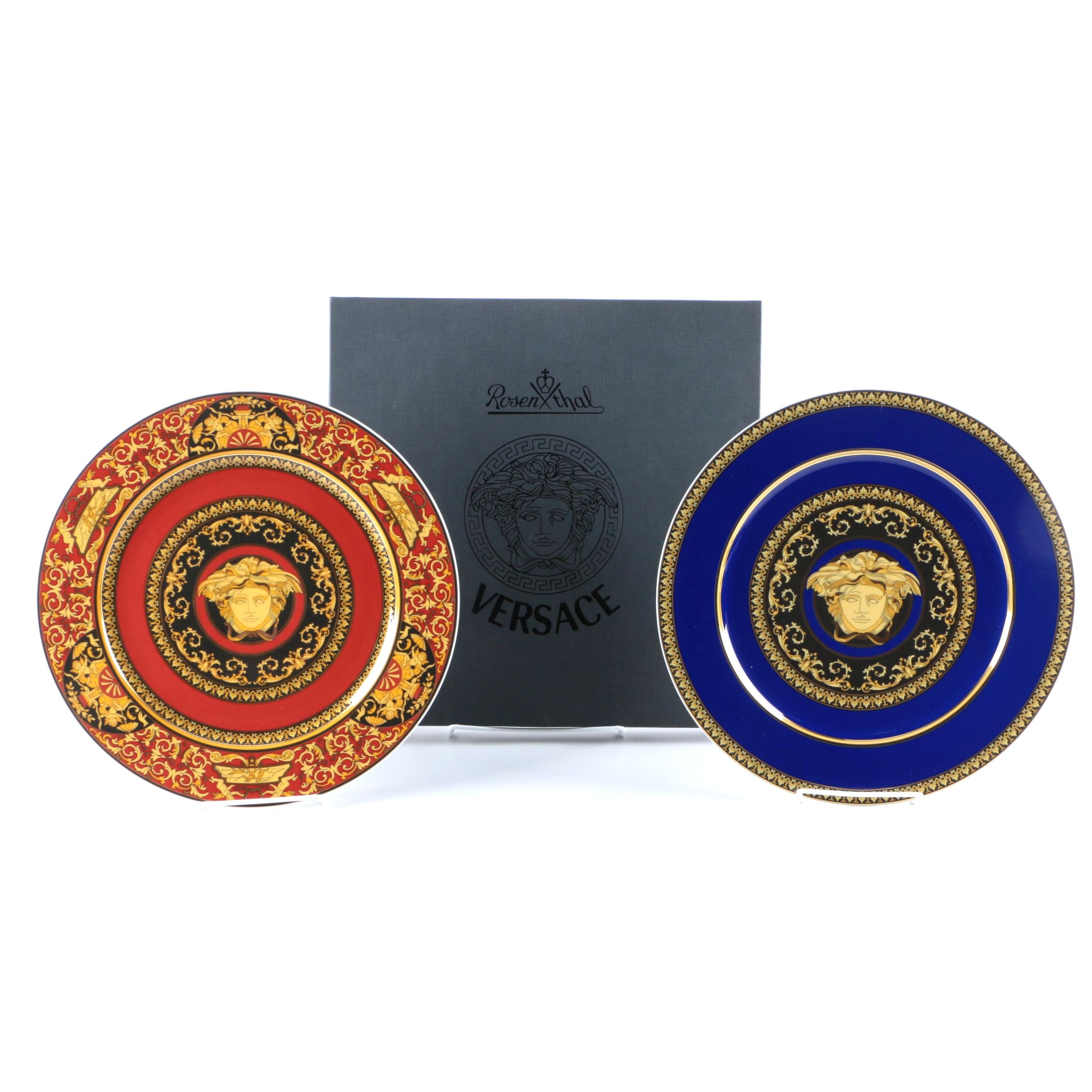 Versace Decorative Ceramic Plates EBTH