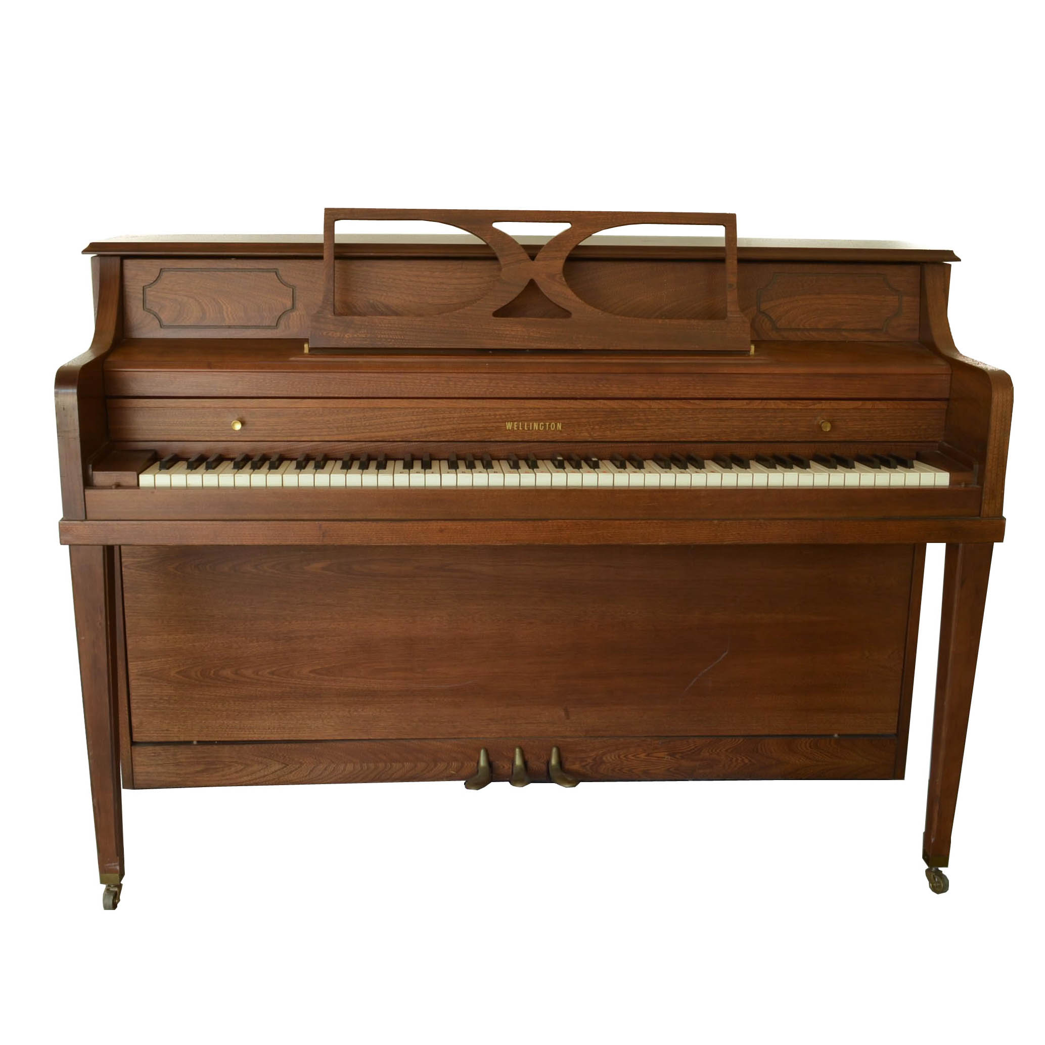 Aeolian Wellington Upright Studio Piano and Bench EBTH