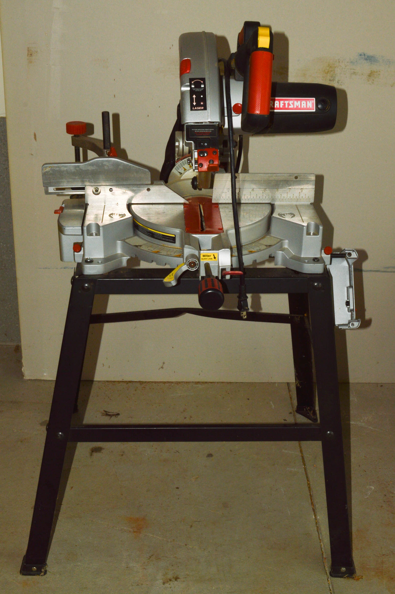 Craftsman Laser Trac Compound Miter Saw EBTH