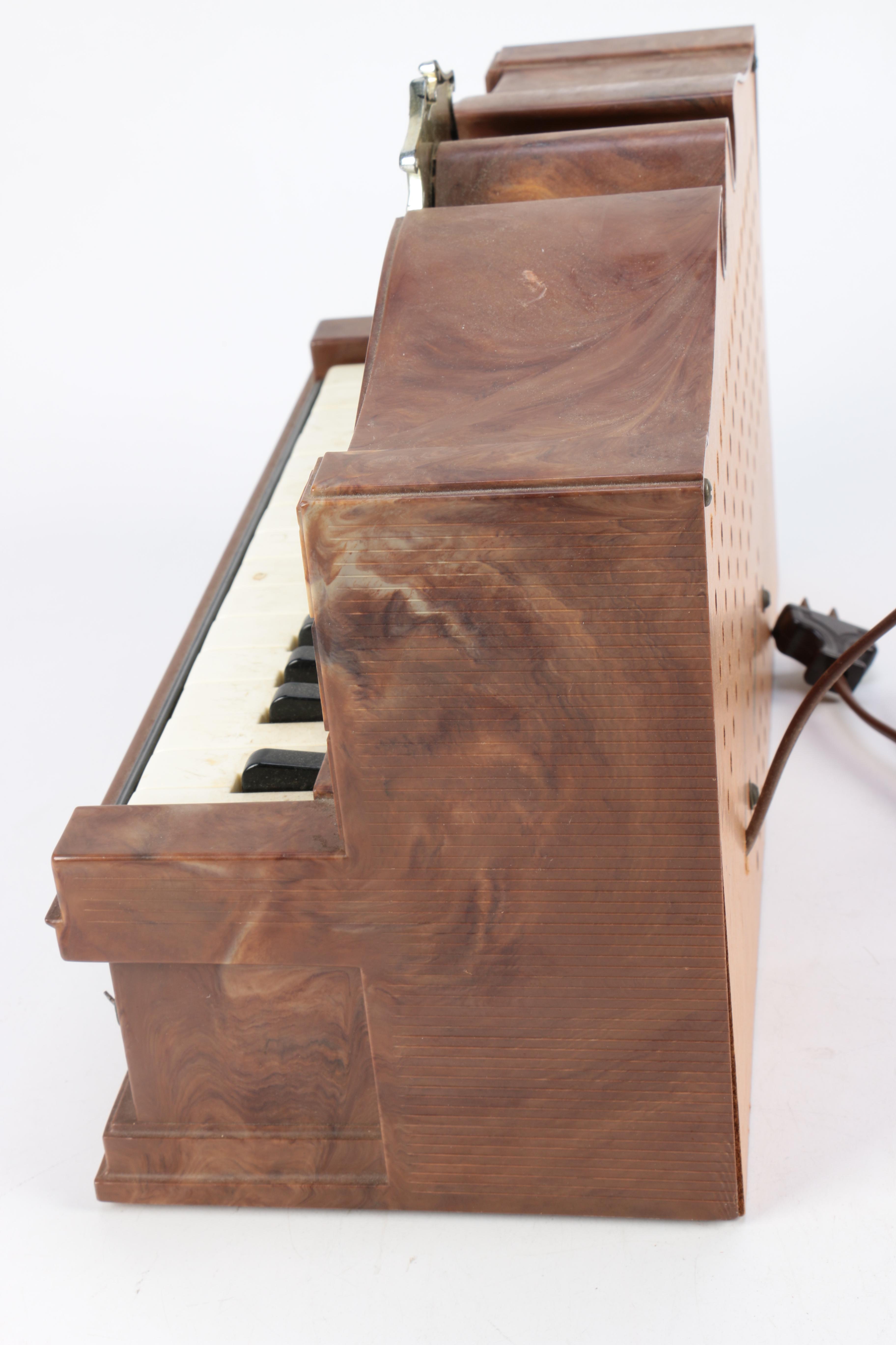 Vintage Emenee Electric Golden Pipe Organ EBTH