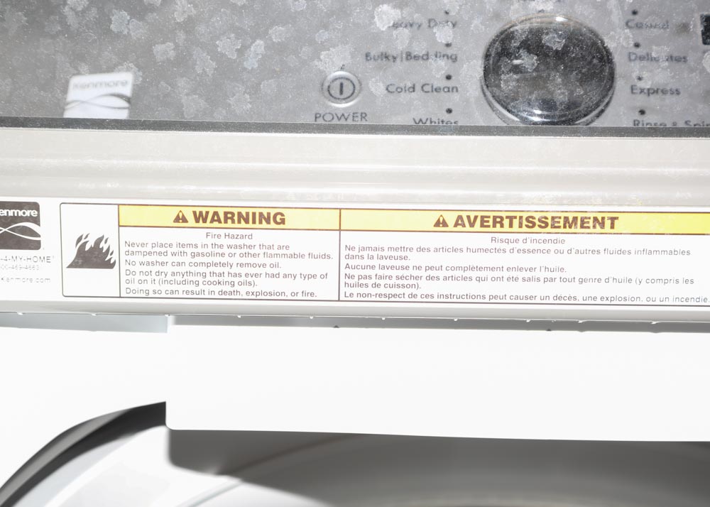 Kenmore Series 700 Washer and Dryer EBTH