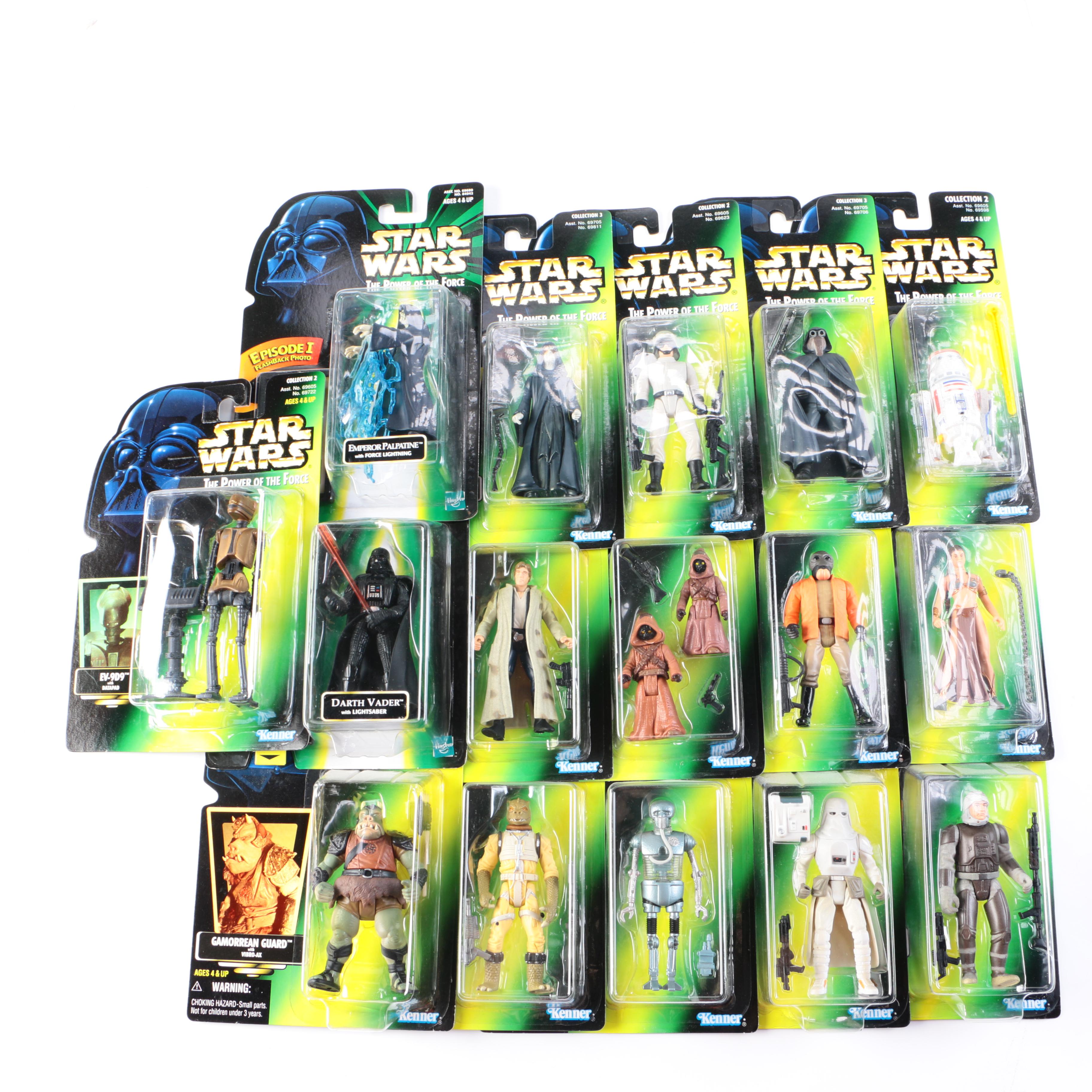 "Star Wars The Power of the Force" Action Figures Mint in Package | EBTH
