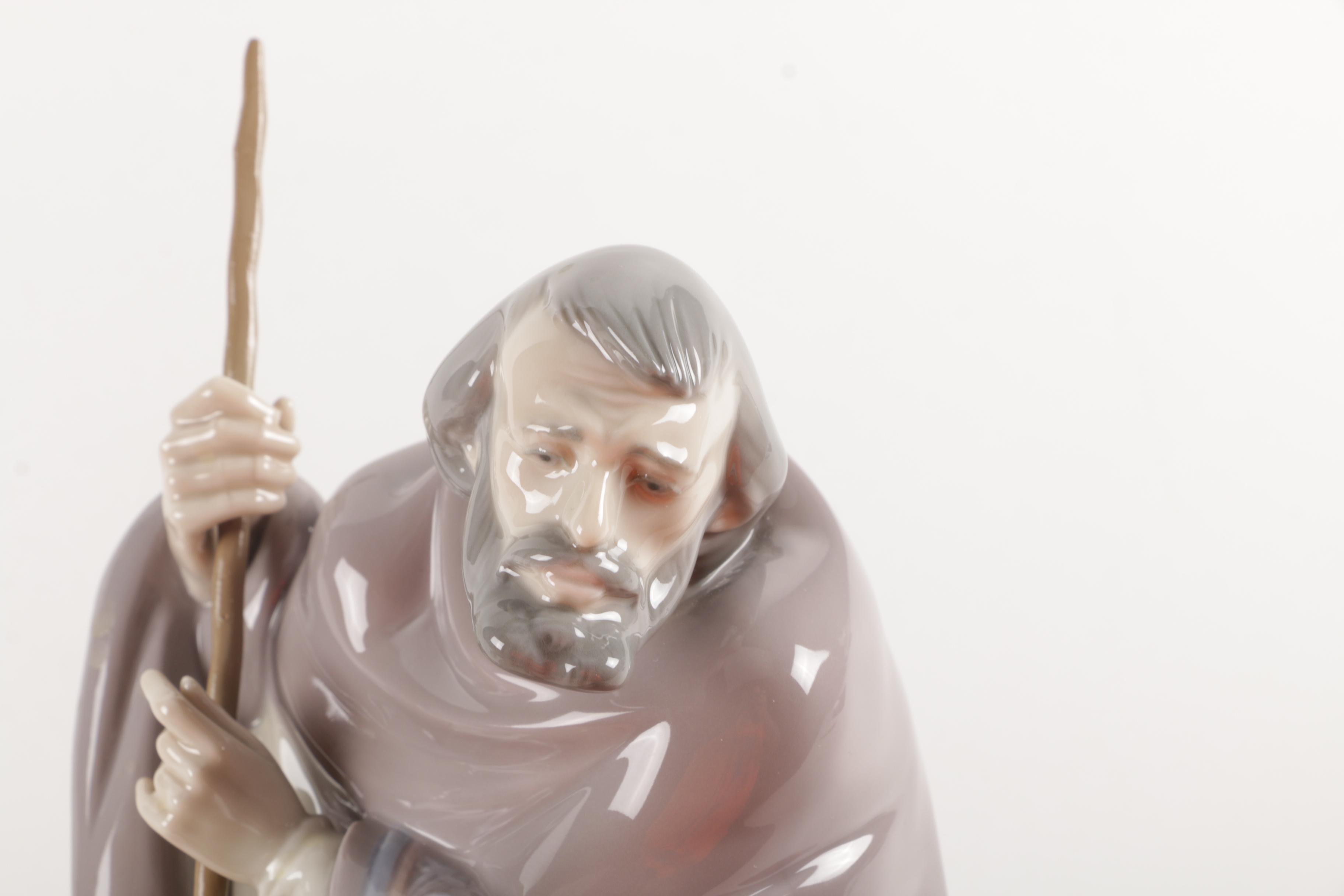 1988 Lladró "Saint Joseph" Porcelain Figurine EBTH