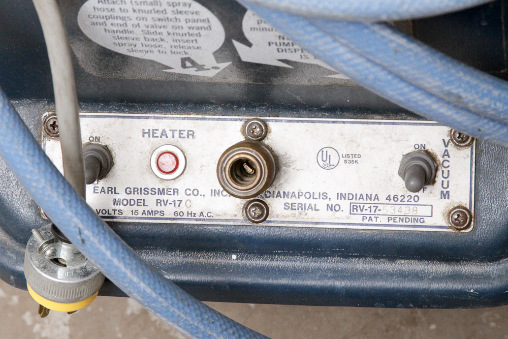 Rinse N Vac Carpet Cleaning System EBTH