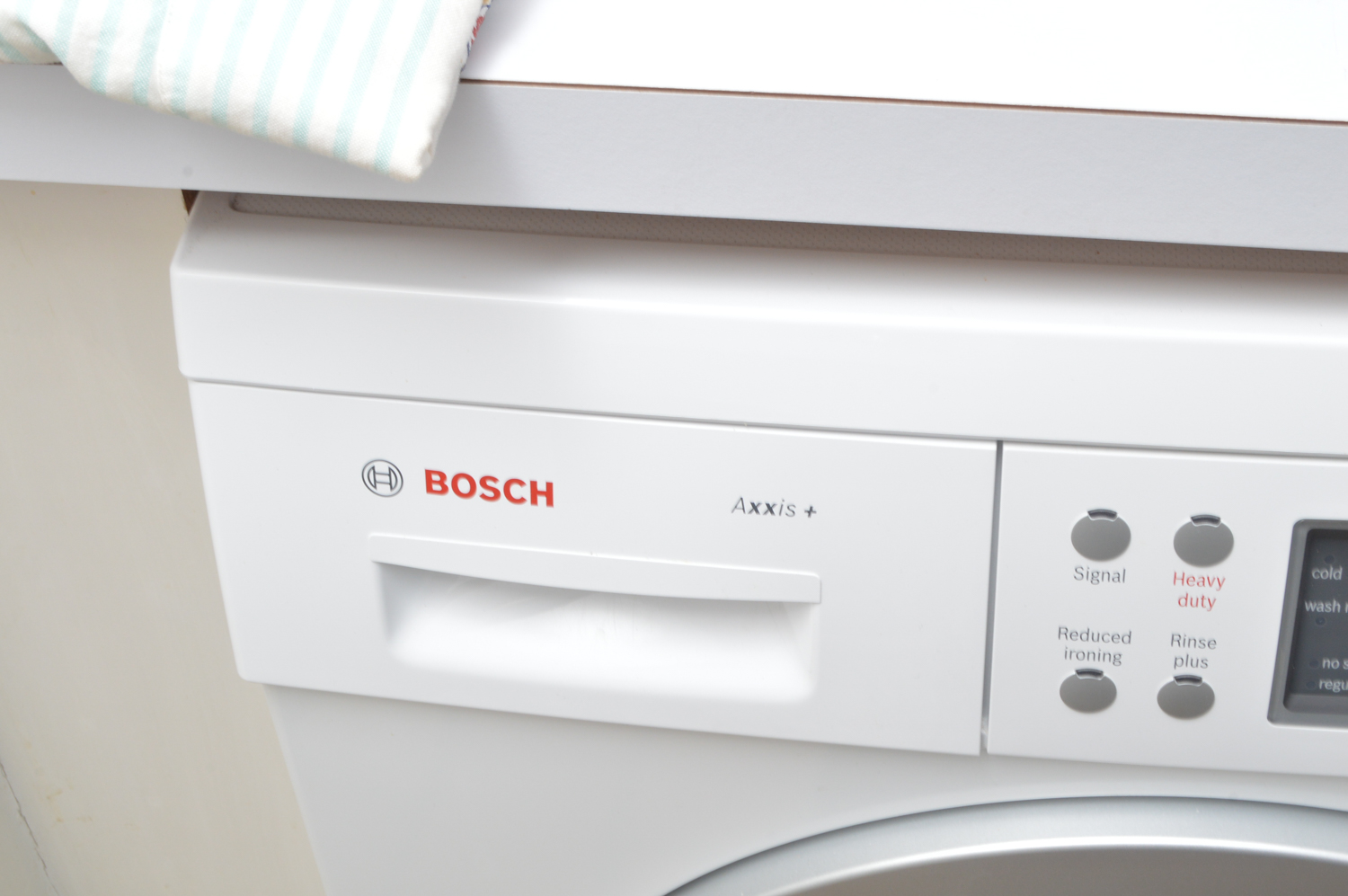 Bosch Axxis + Front Load Washer EBTH