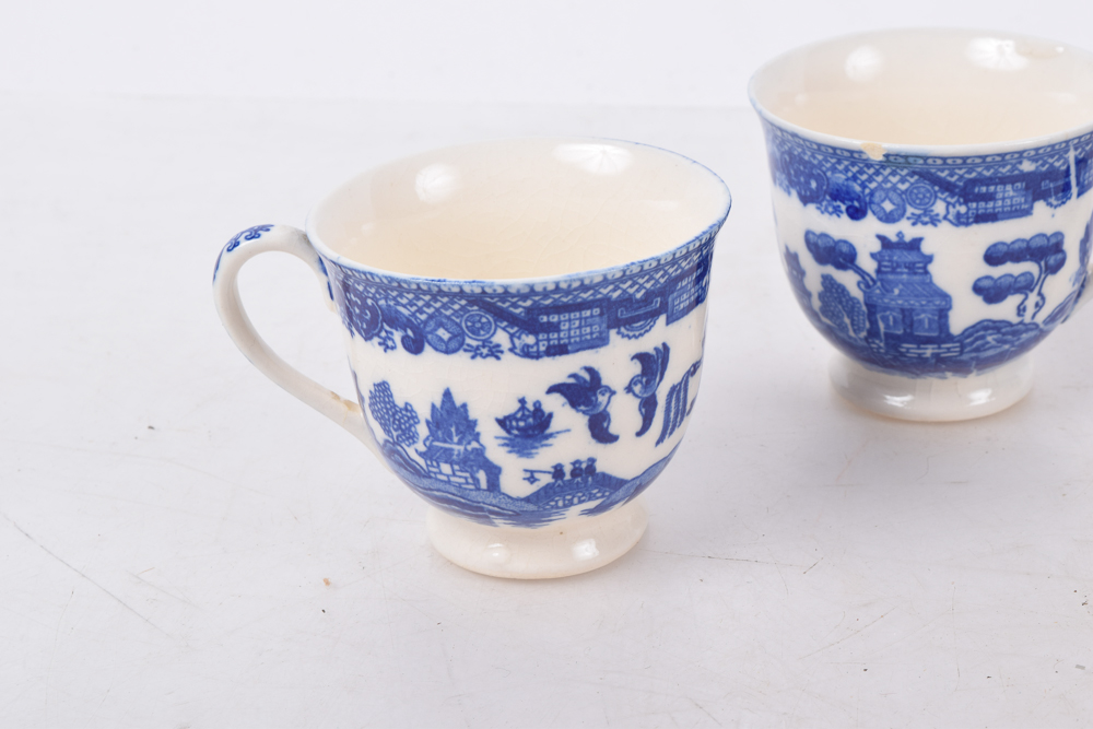 Vintage Japanese "Blue Willow" China EBTH