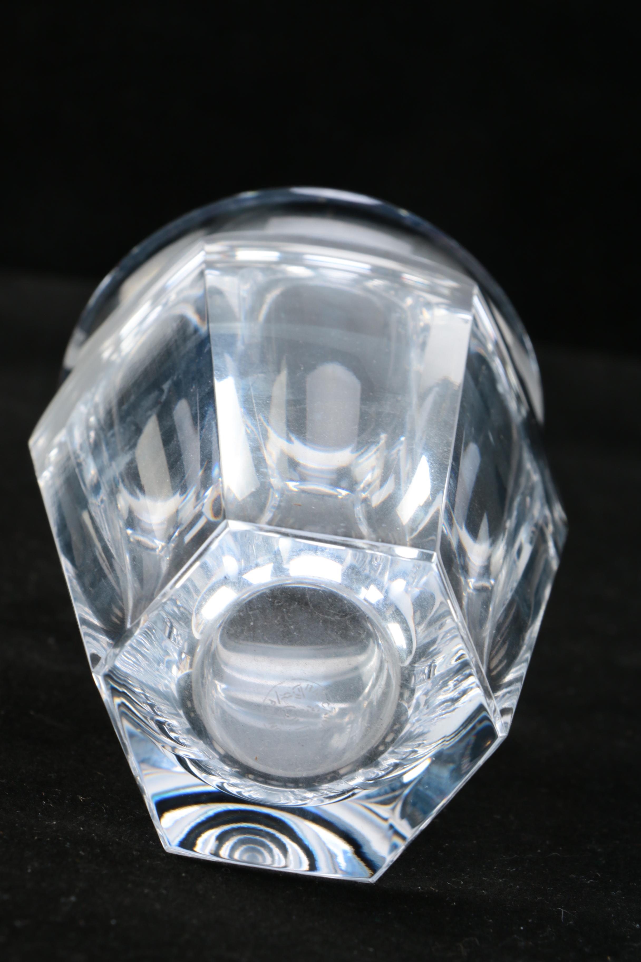 Baccarat Crystal "Tallyrand" Flower Vase EBTH