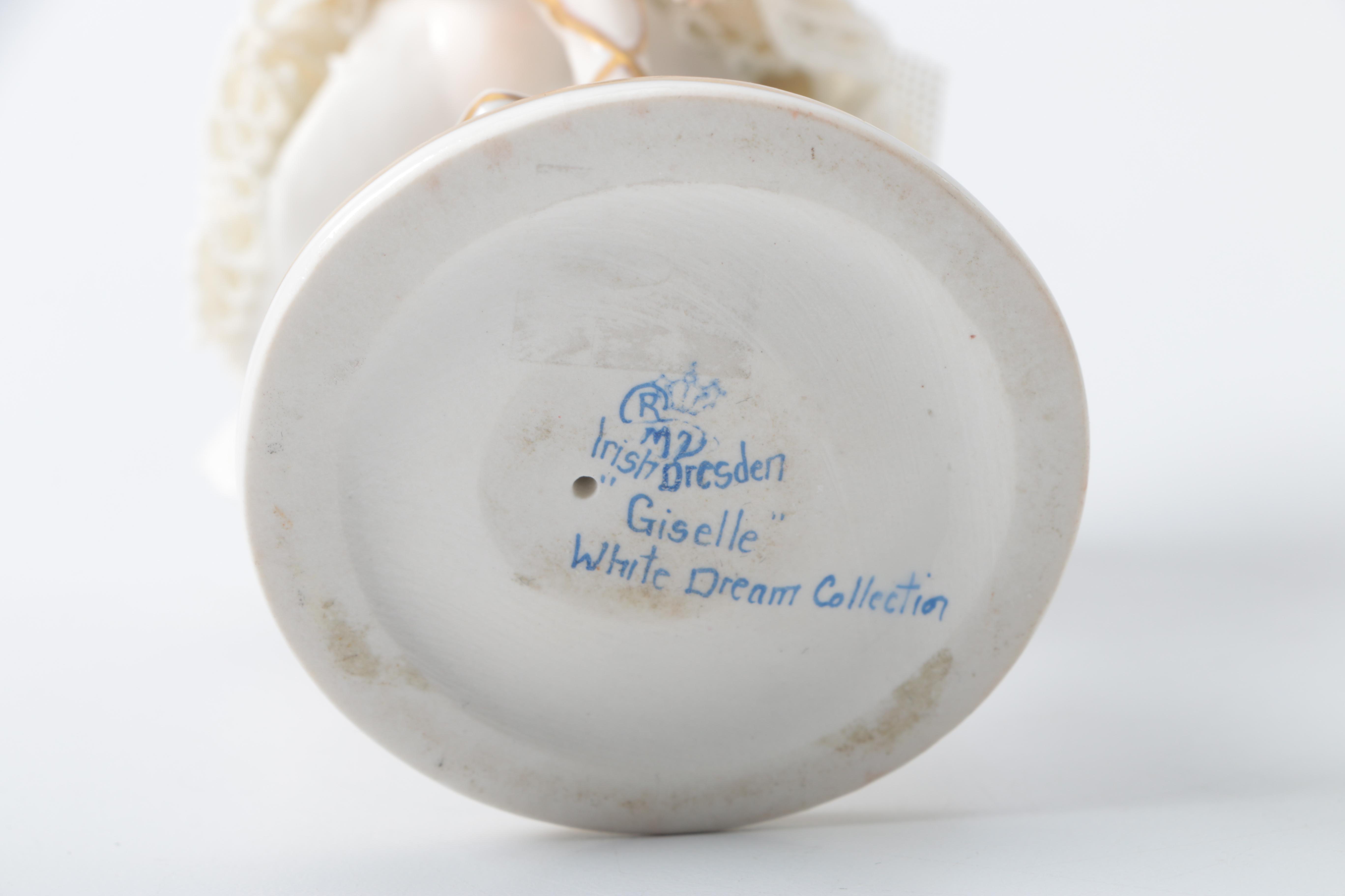 Irish Dresden Porcelain "Giselle" Figurine EBTH