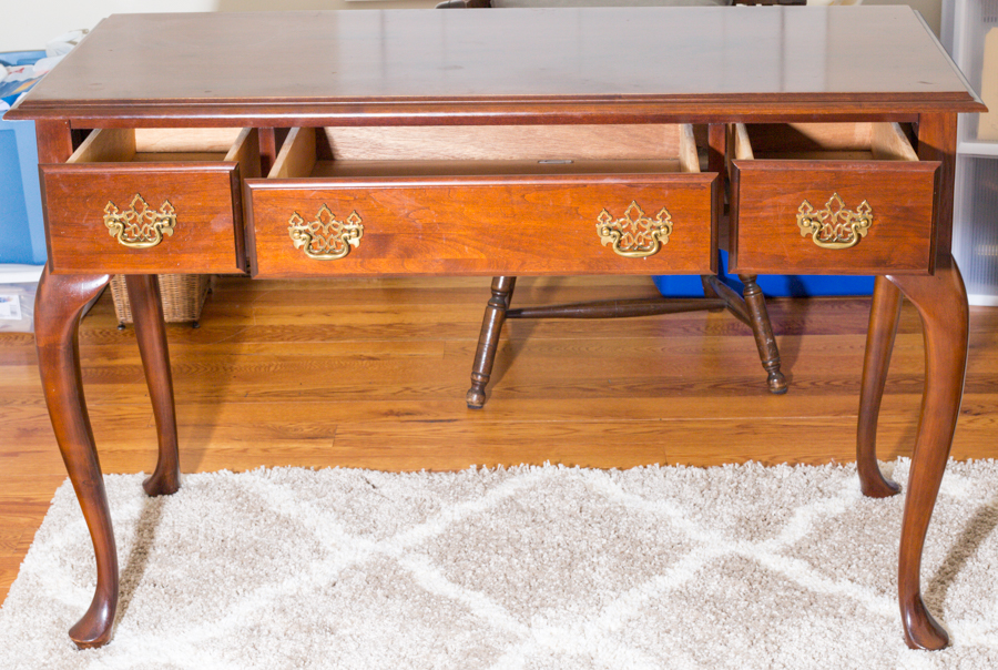 Queen Anne Style Desk EBTH