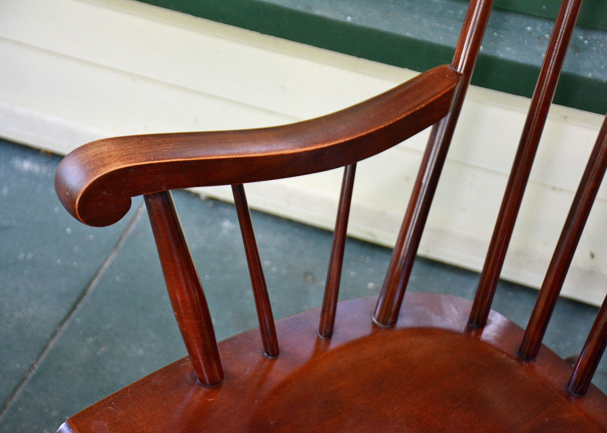 Mahogany Rocking Chair by Tell City Chair Company EBTH