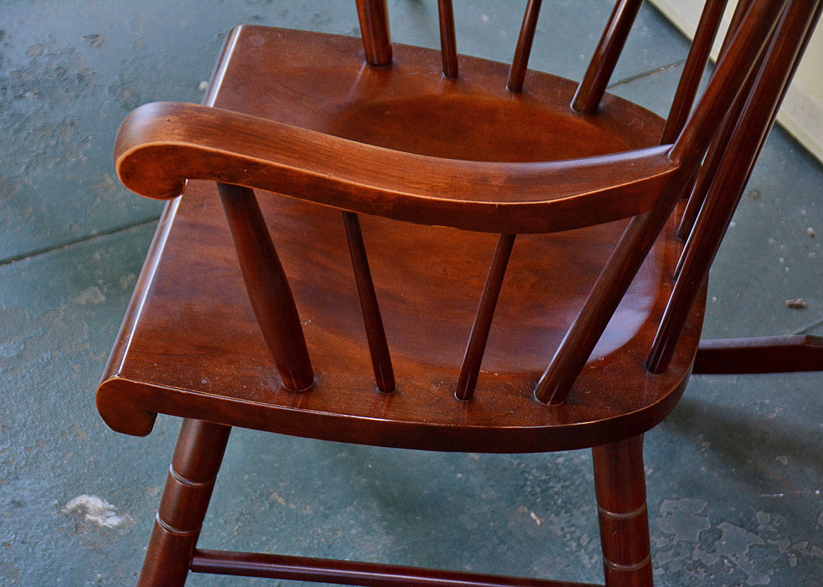 Mahogany Rocking Chair by Tell City Chair Company EBTH