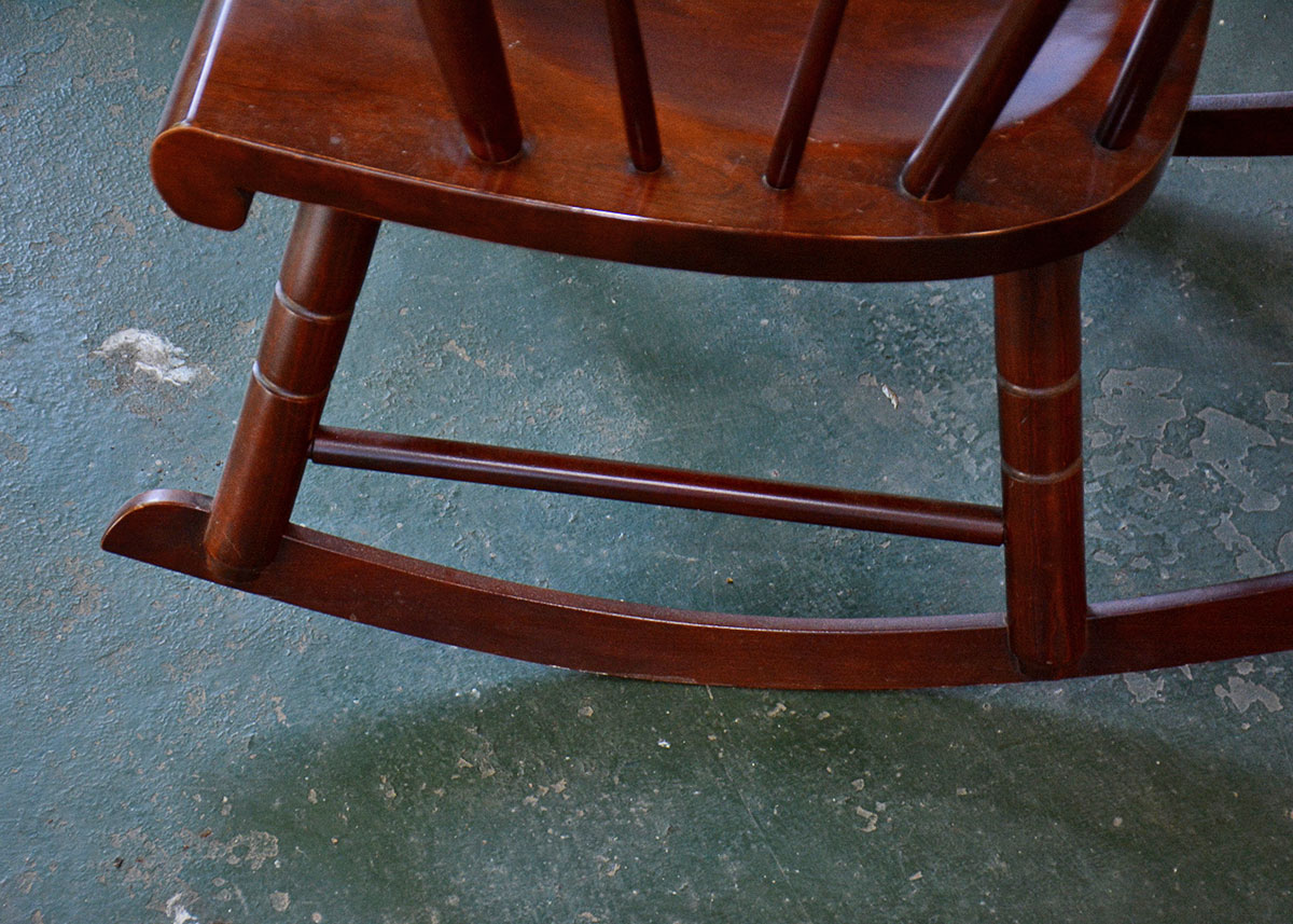 Mahogany Rocking Chair by Tell City Chair Company EBTH