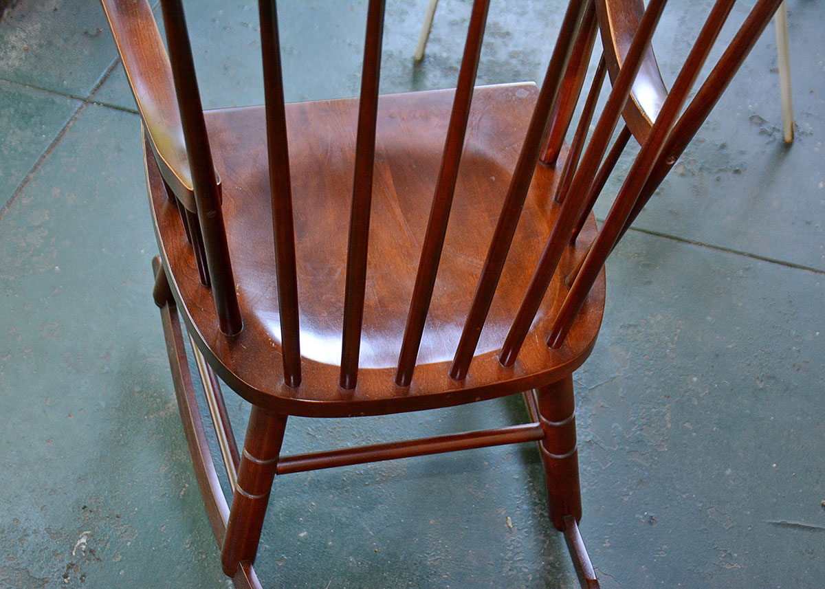Mahogany Rocking Chair by Tell City Chair Company EBTH