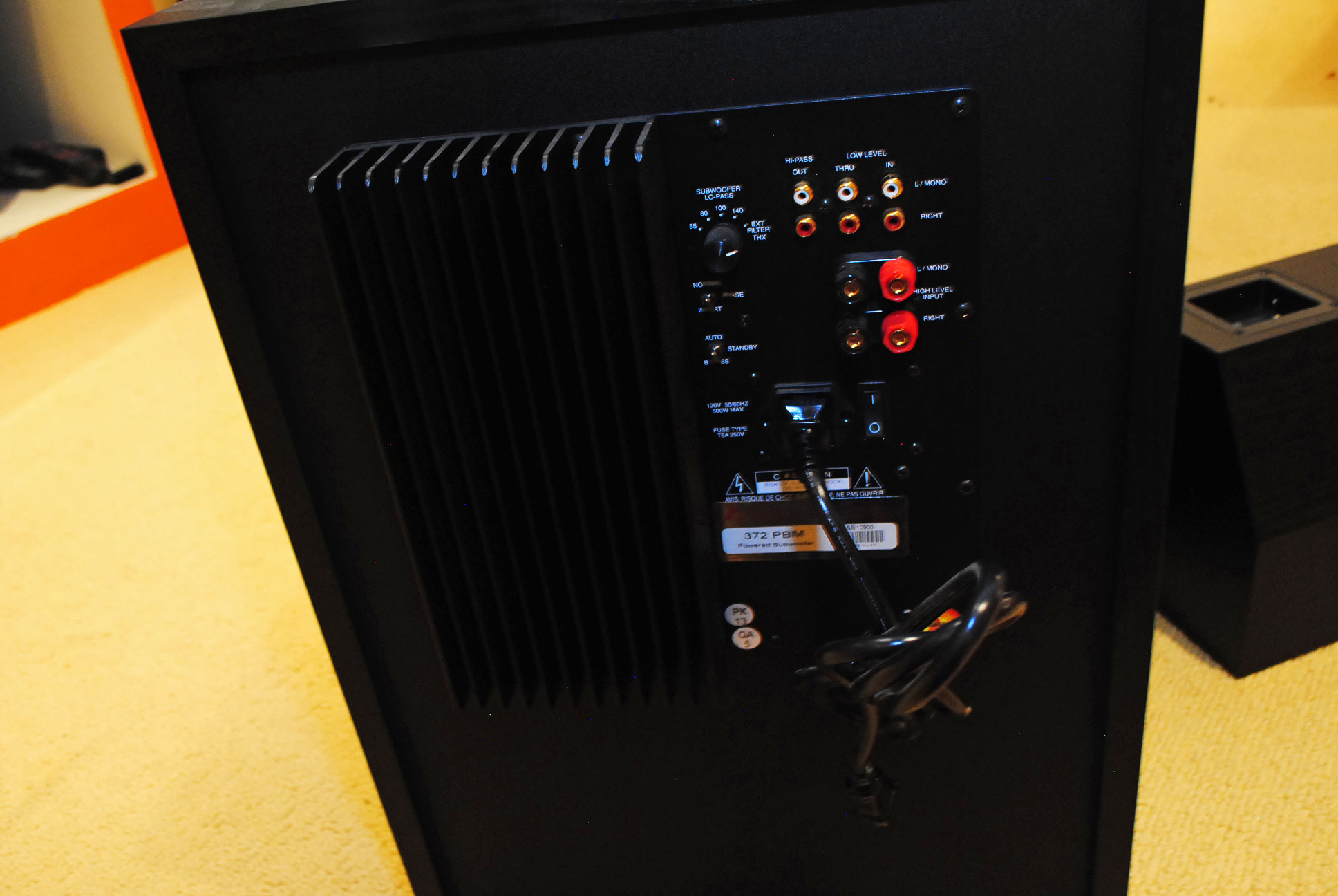 Atlantic Technology Subwoofer and Center Channel Speaker EBTH