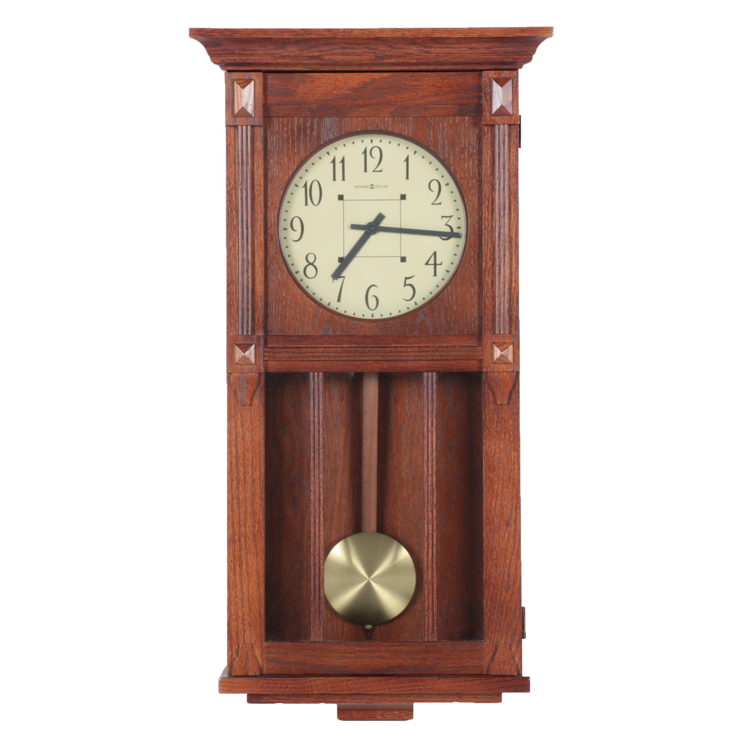 Howard Miller Mission Style Wall Clock EBTH