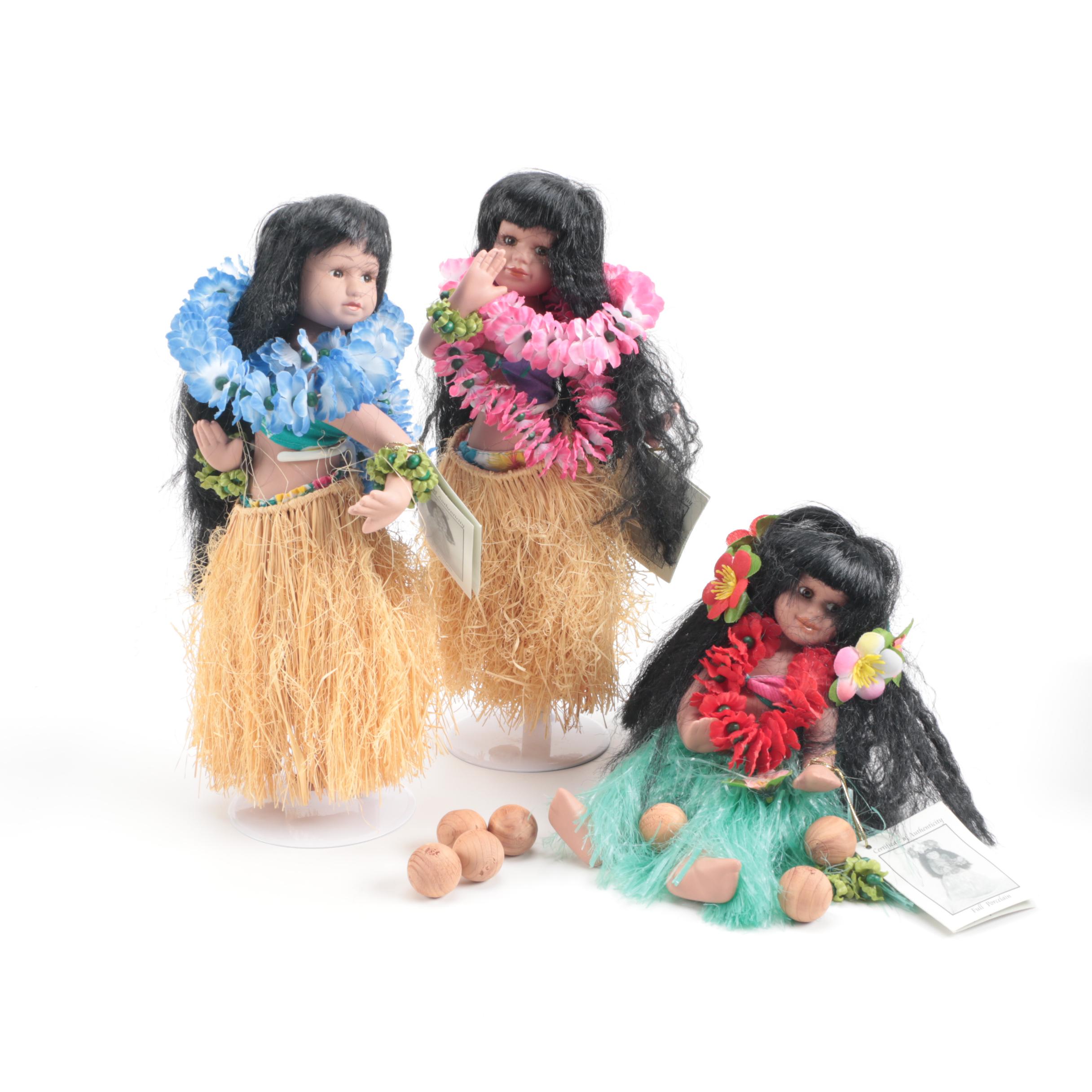 hawaiian porcelain dolls