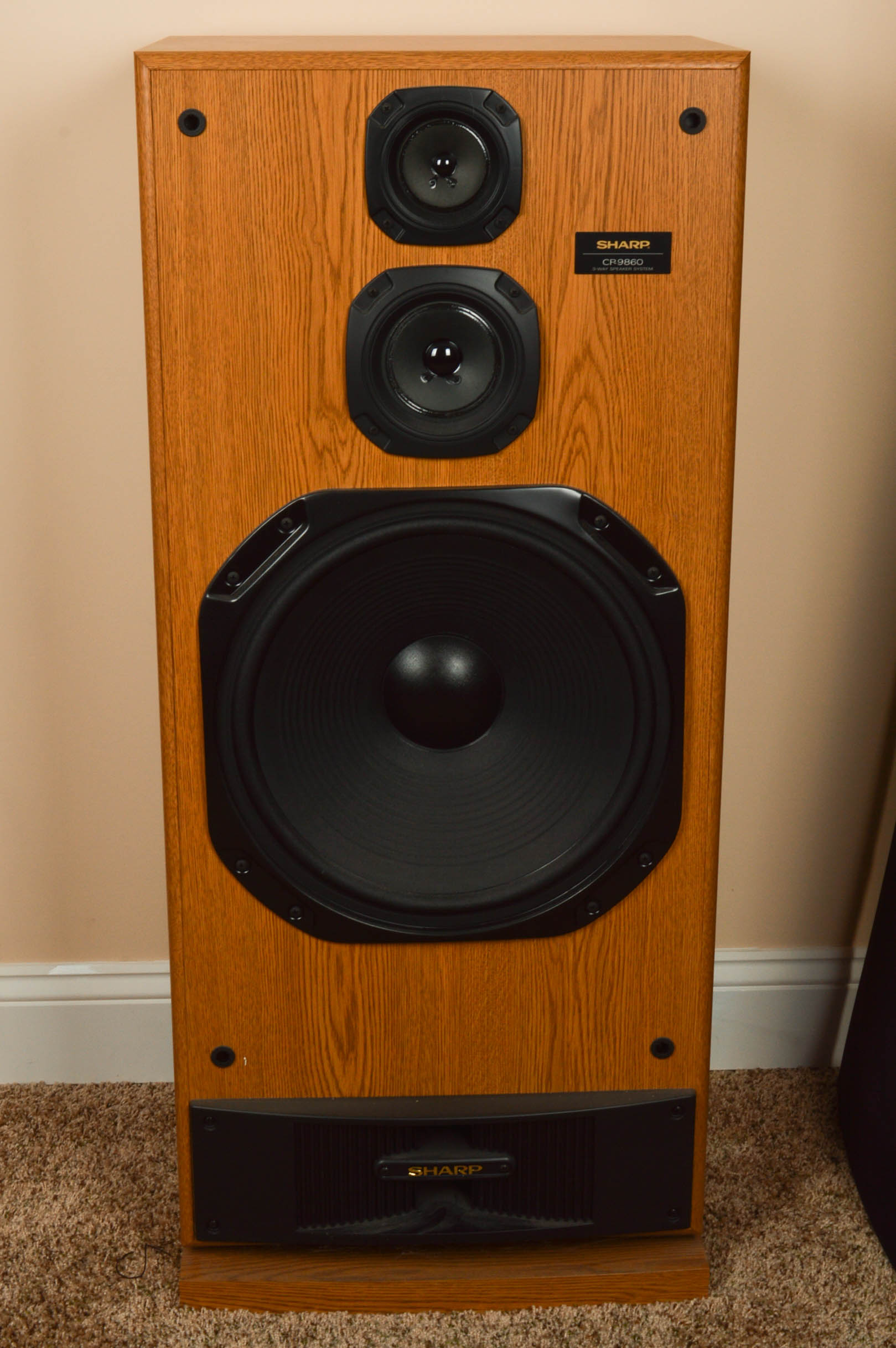 Sharp Stereo Components, and Floor Speakers EBTH
