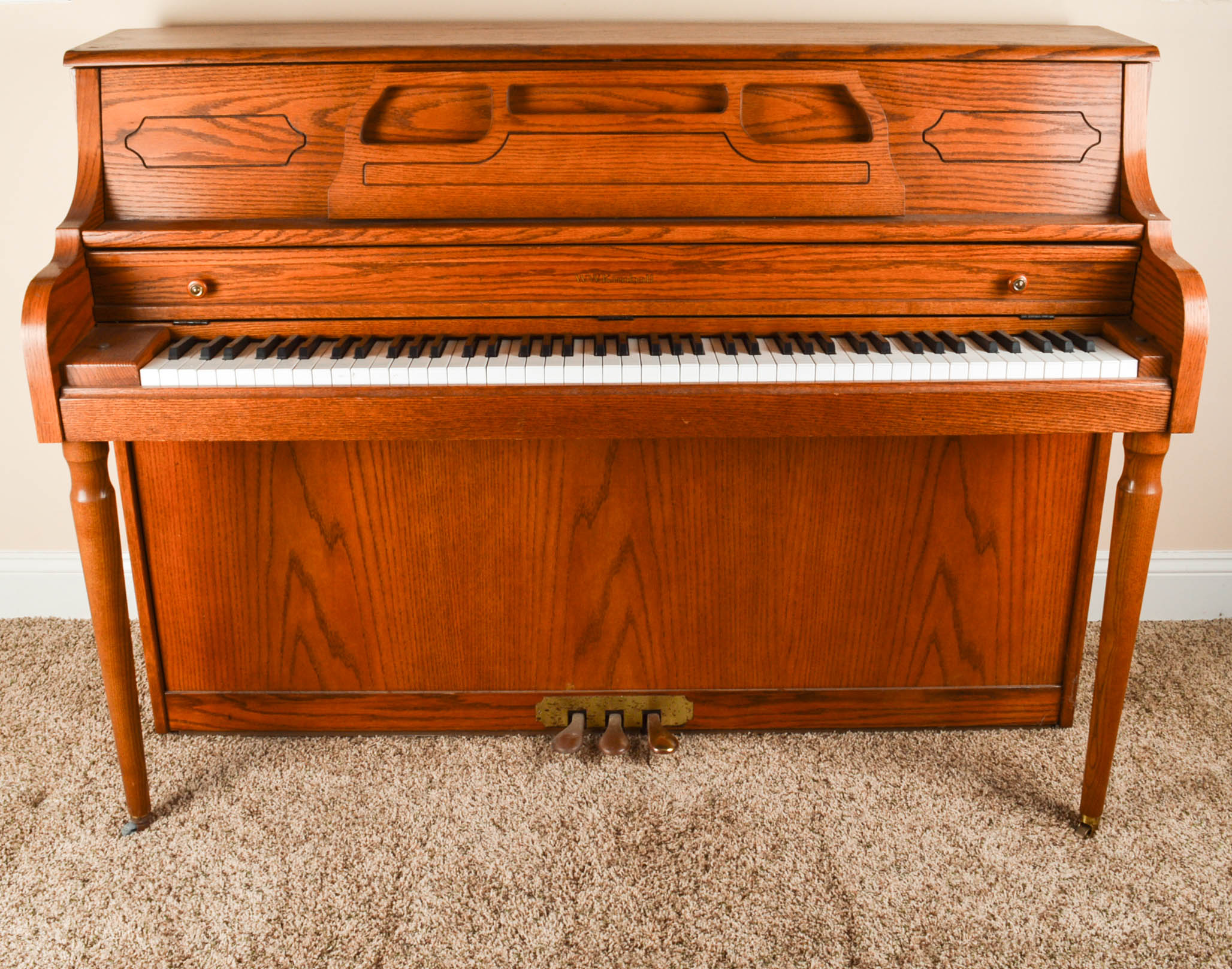 kimball consolette piano serial number