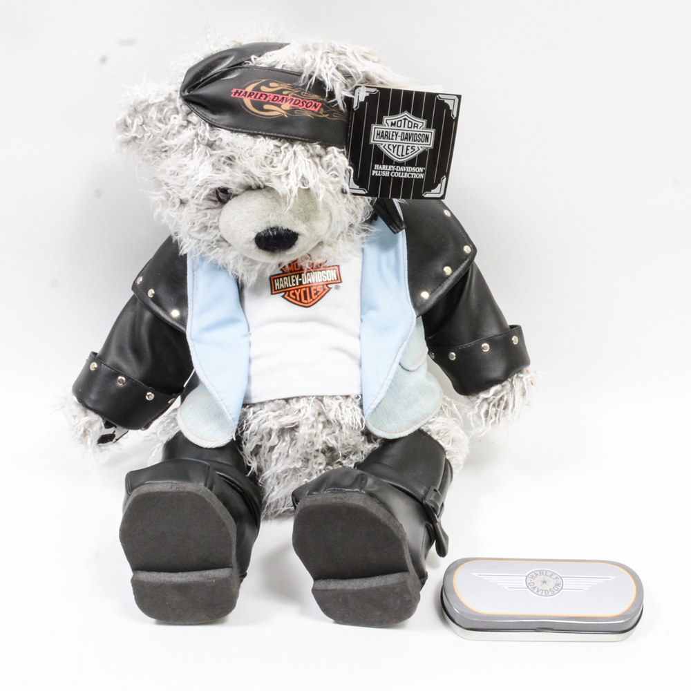 harley davidson stuffed bear