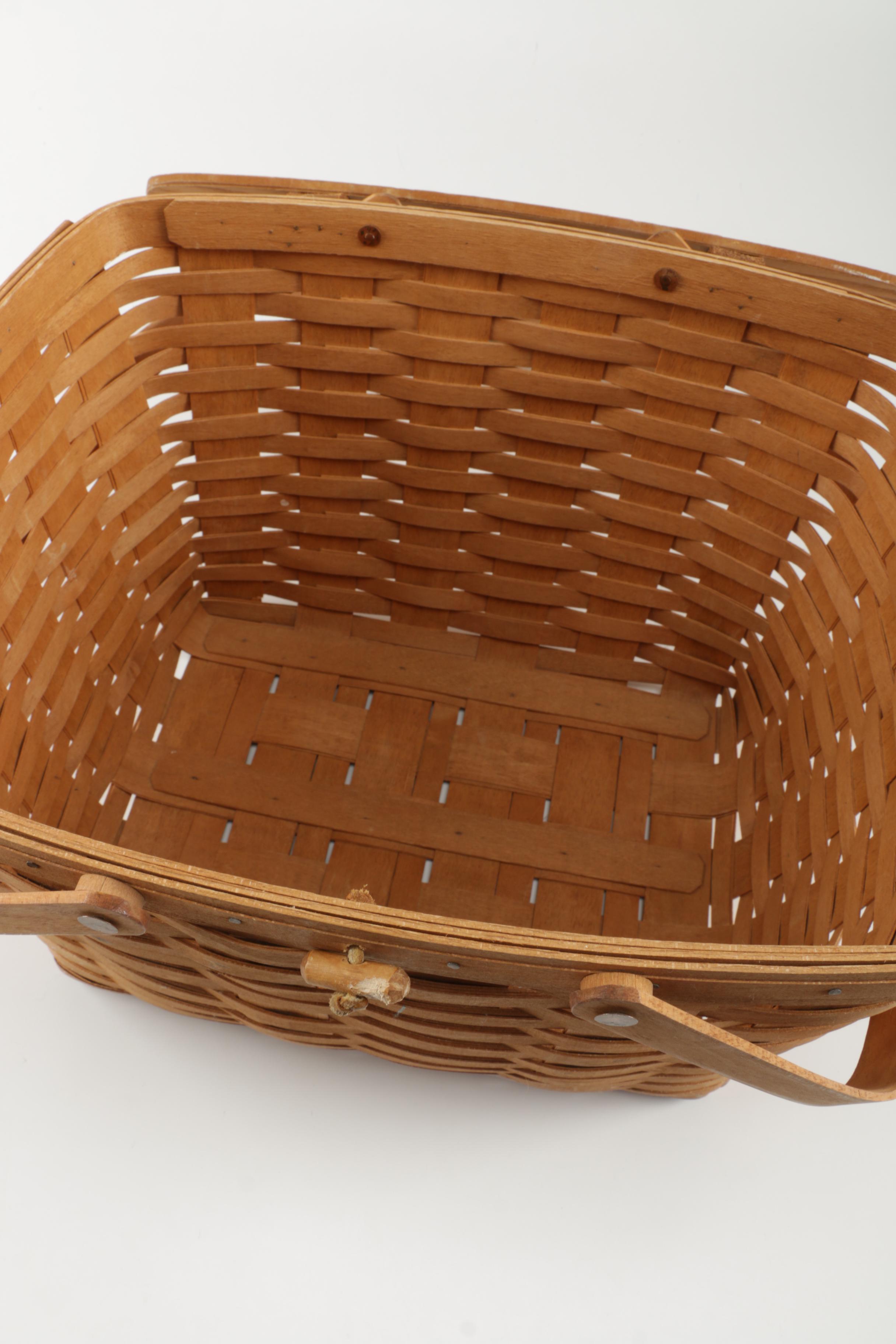 Longaberger Picnic Basket EBTH