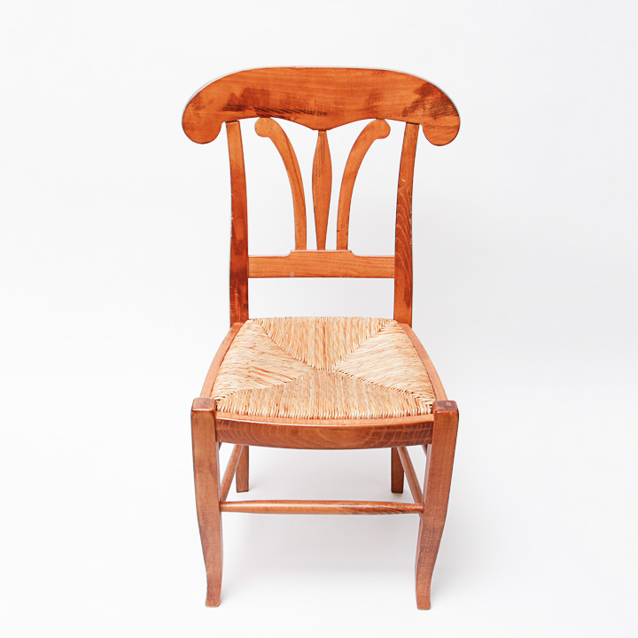 Vintage Style Wooden Desk Chair EBTH