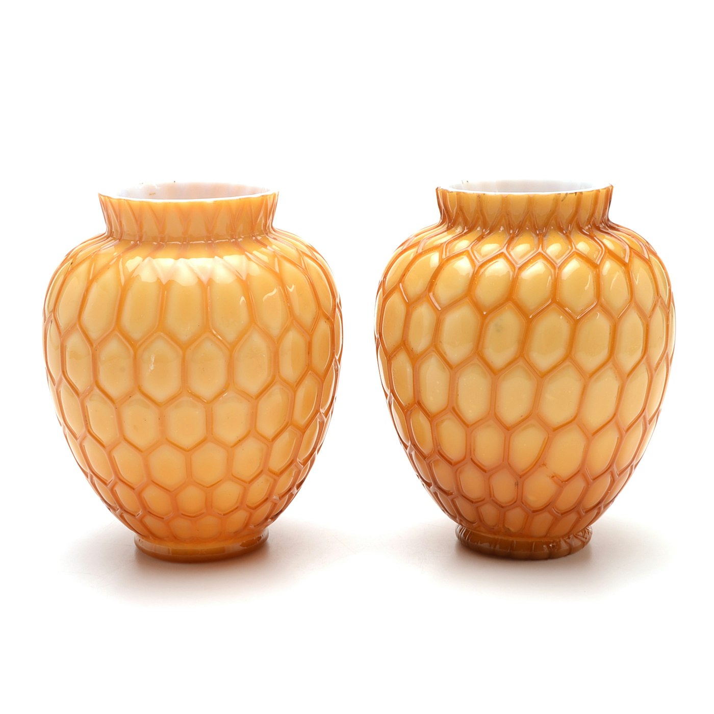 Honeycomb Cased Glass Vases | EBTH