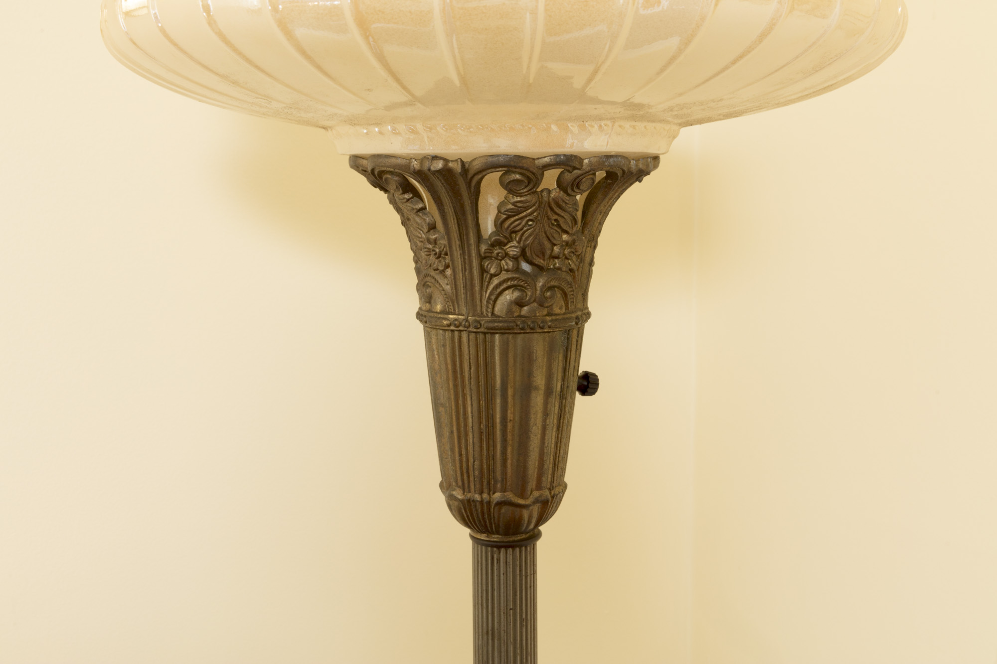 Vintage Torch Style Floor Lamp EBTH