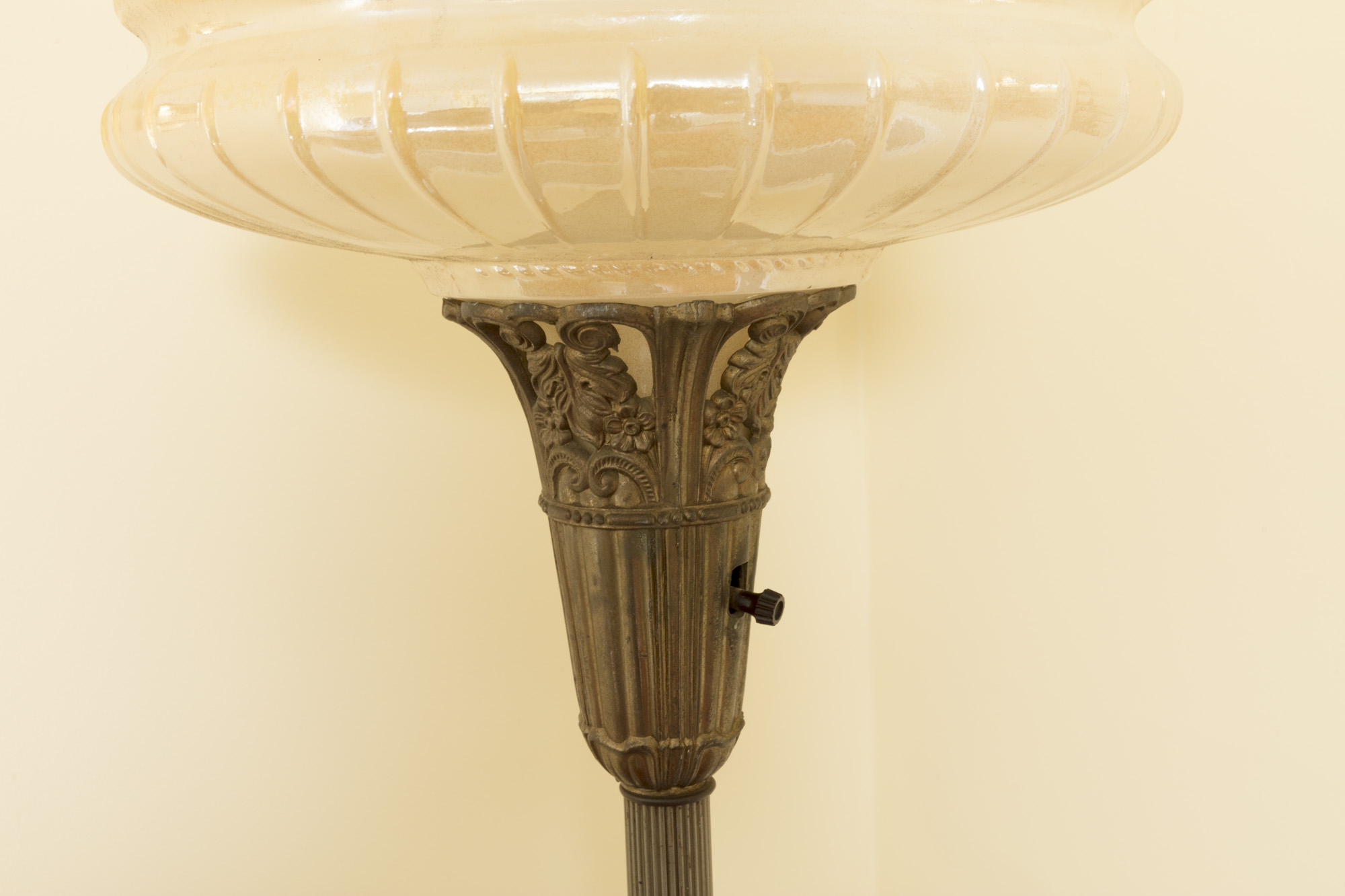 Vintage Torch Style Floor Lamp EBTH