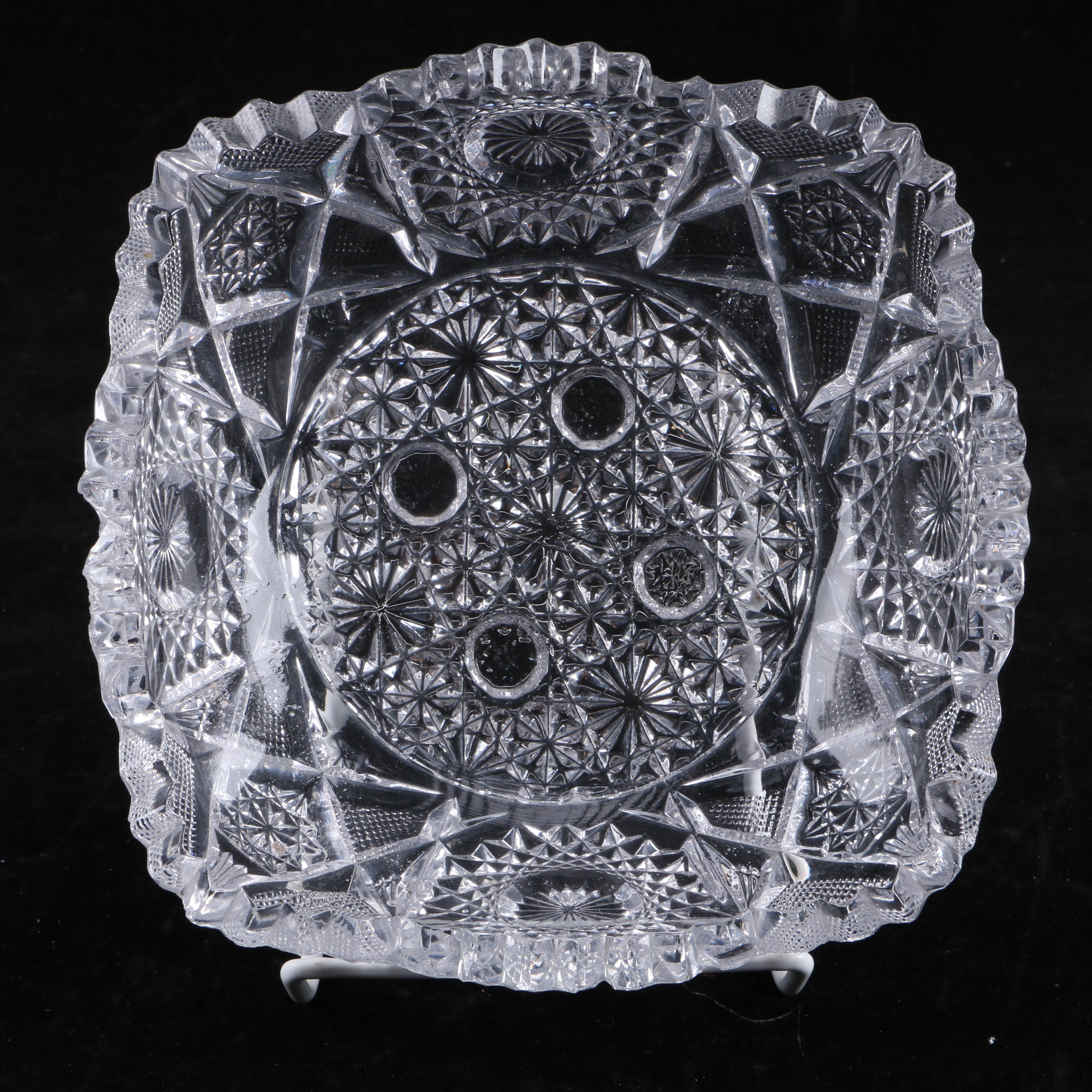 Collection of Cut Crystal Dishes EBTH