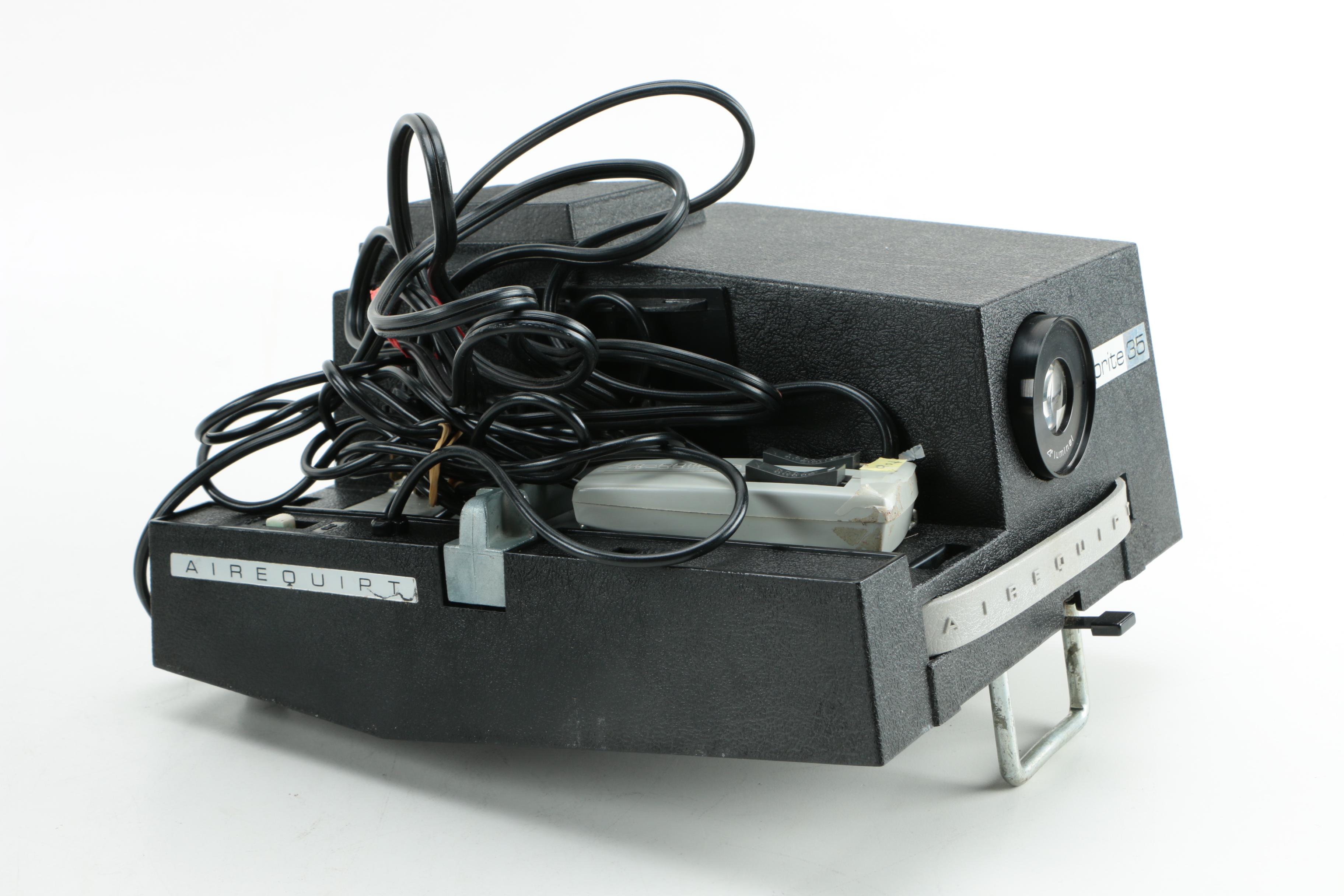 Vintage AirEquipt Sprite 35 Slide Projector With Case EBTH