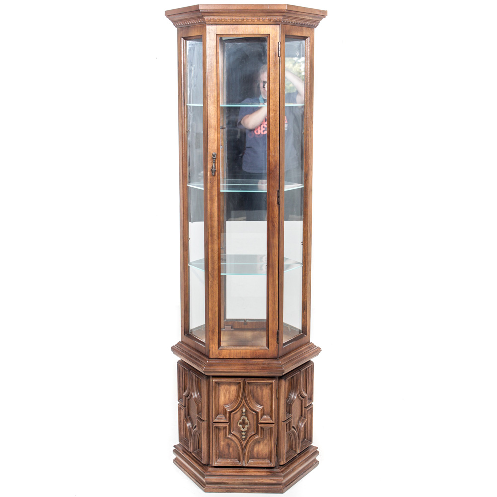 Vintage Curio Cabinet Ebth