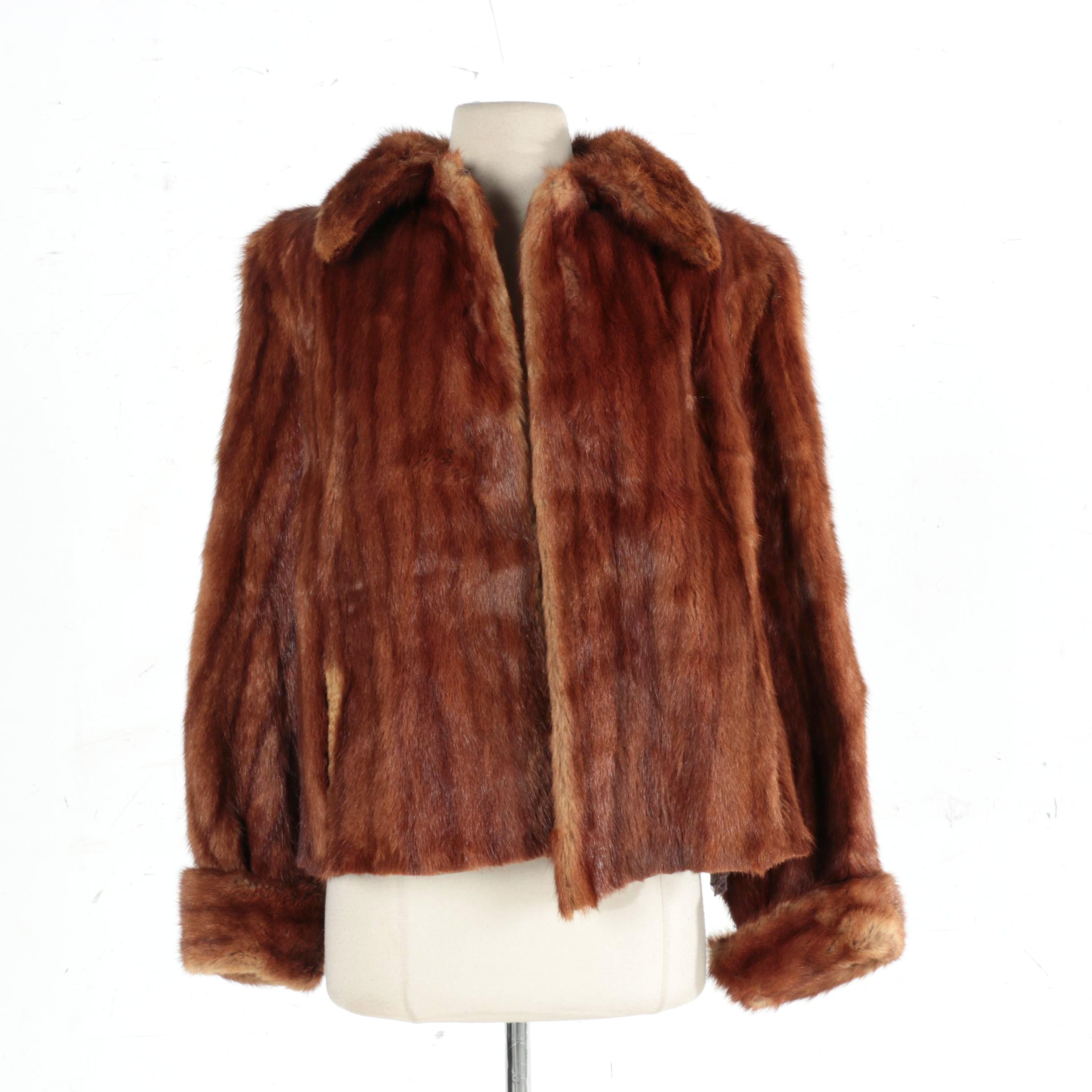Mink Fur Jacket by Alaskan Custom Built Furs of Kansas City, Mo. EBTH