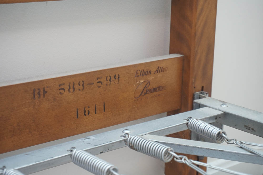 Maple "Baumritter" Twin Bunk Beds by Ethan Allen EBTH