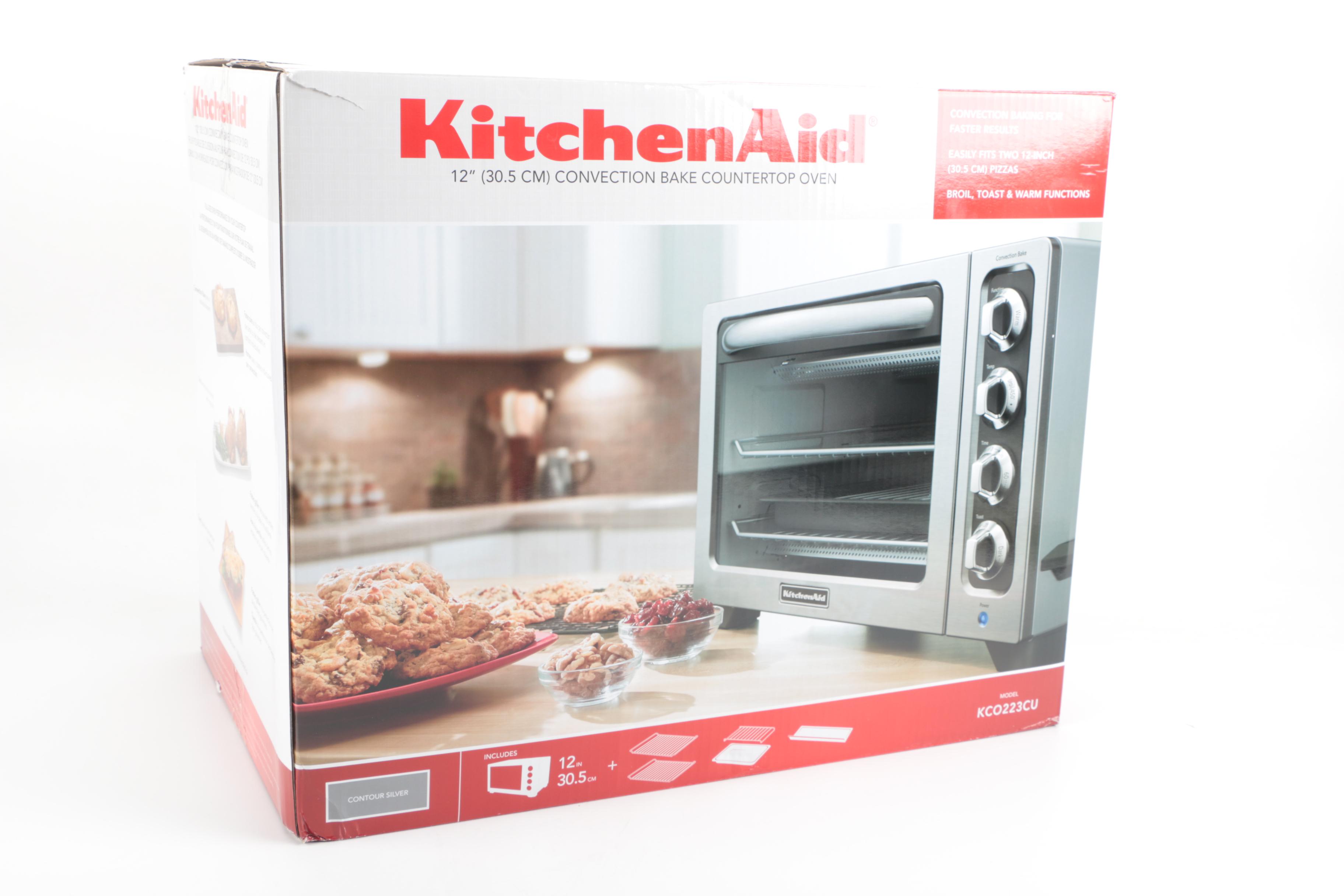 Kitchenaid 12 Convection Bake Countertop Oven Ebth