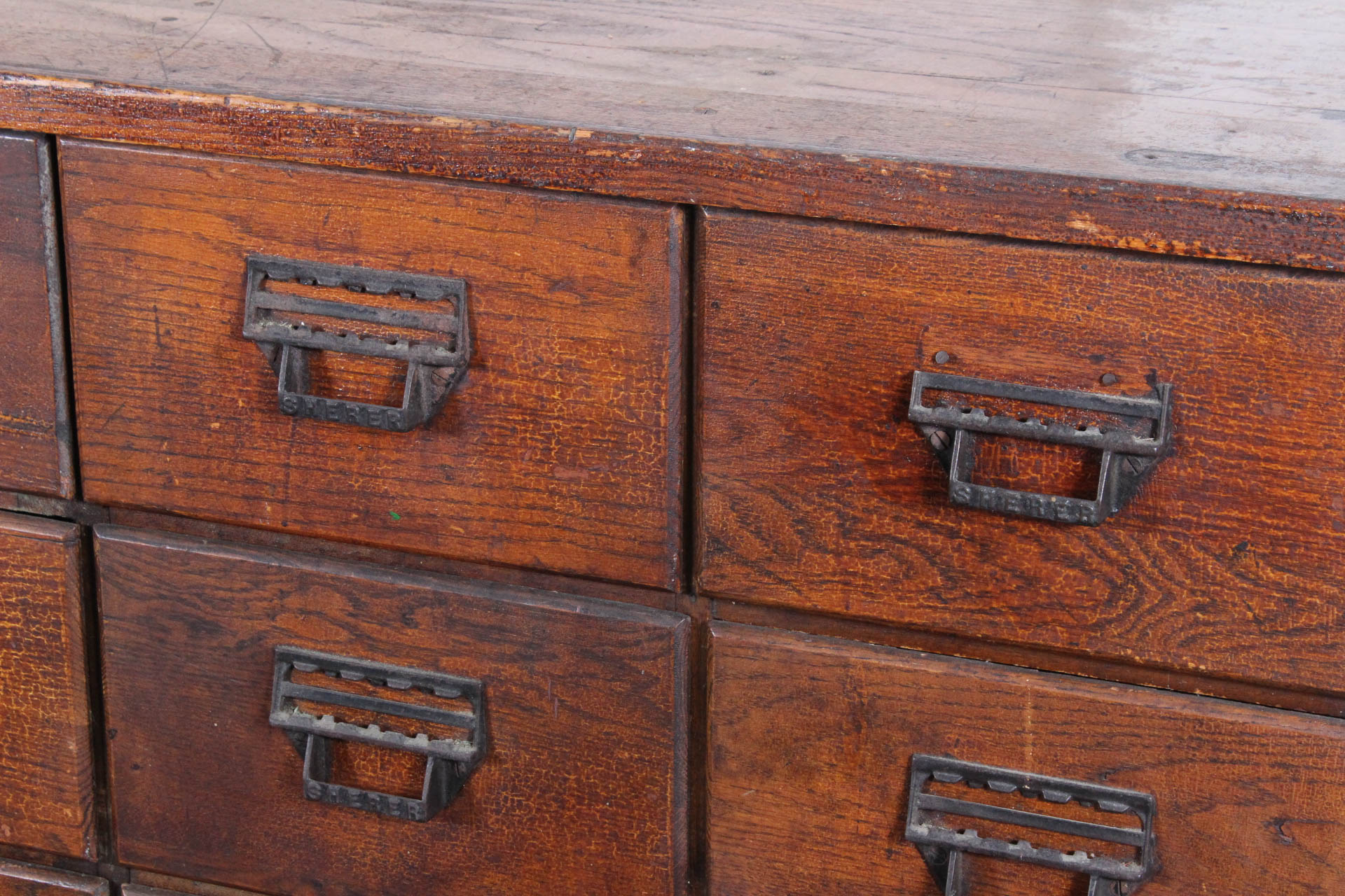 Antique General Store Seed Counter by ShererGillett Co. EBTH