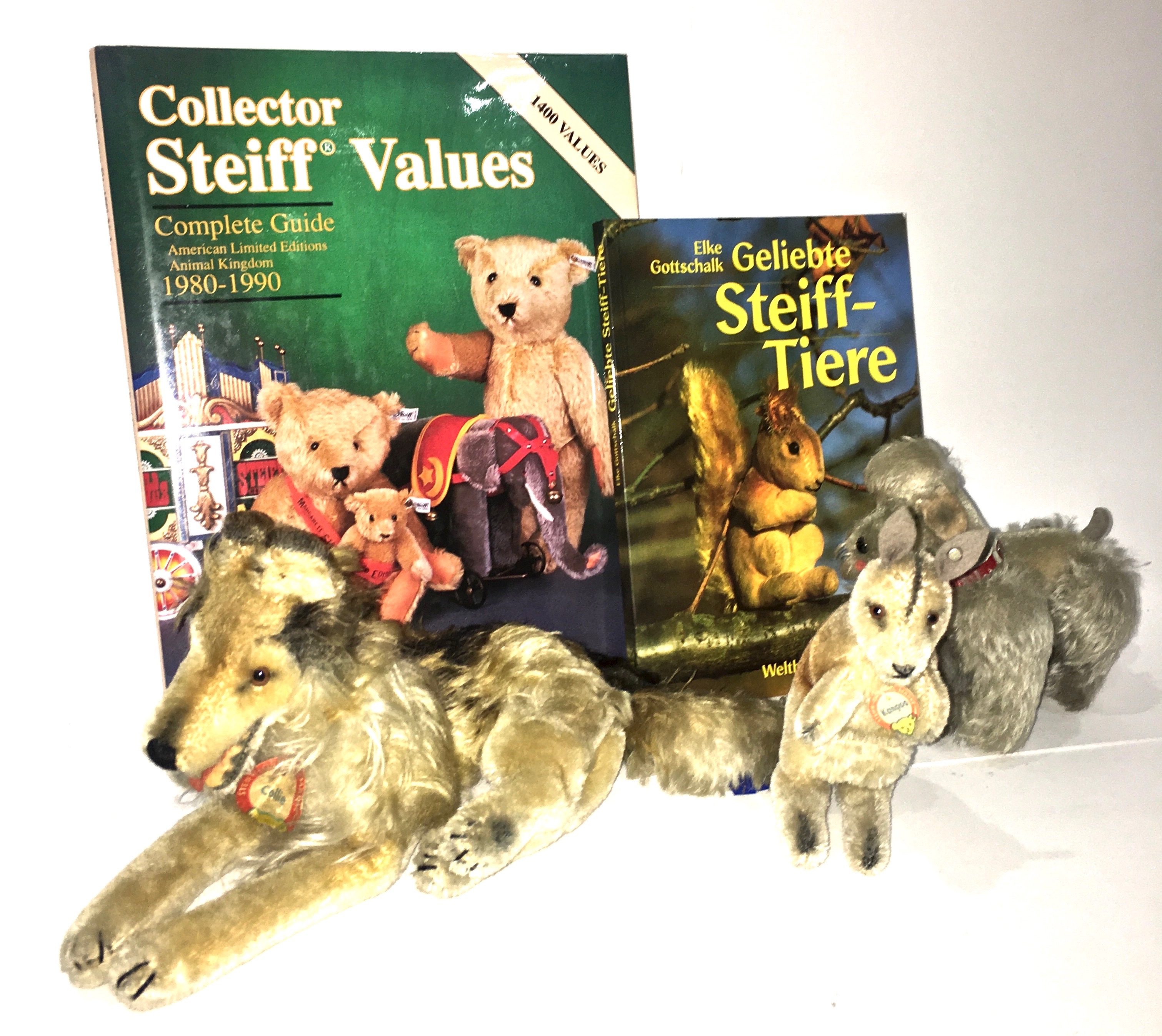 Vintage Steiff Animals and Value Books EBTH