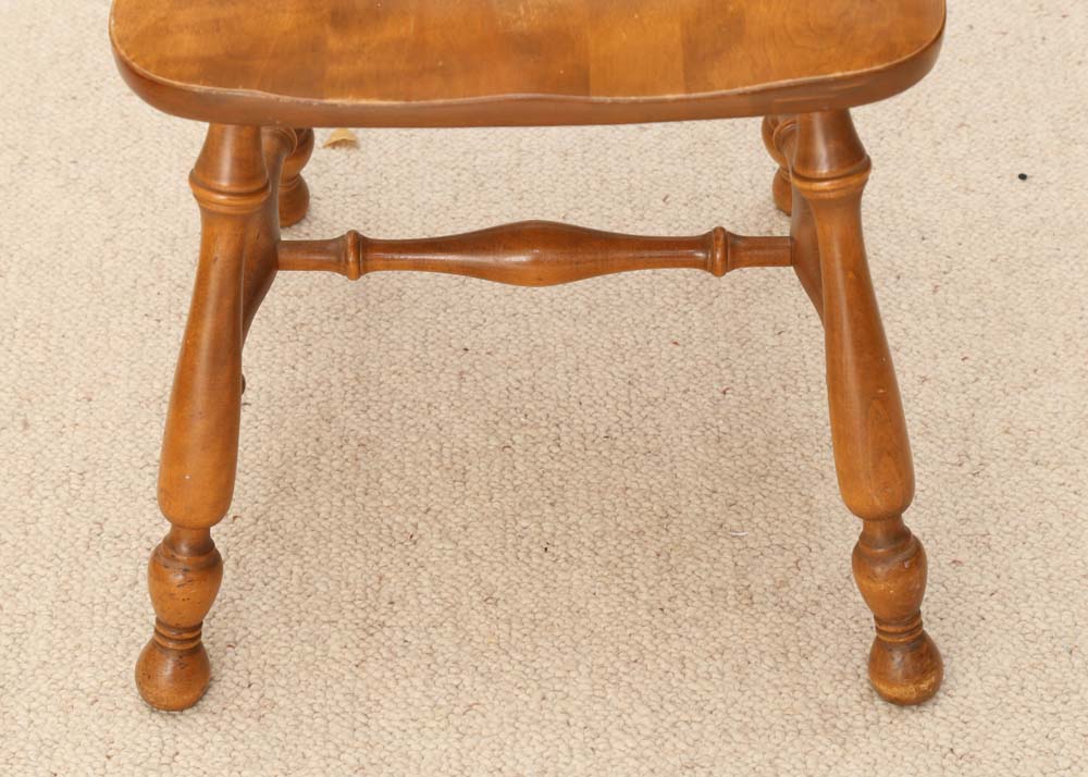 Vintage Ethan Allen "Early American" Captains Chairs EBTH