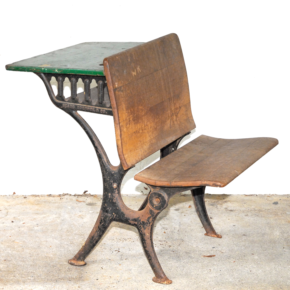 Vintage Sears Roebuck School Desk Ebth