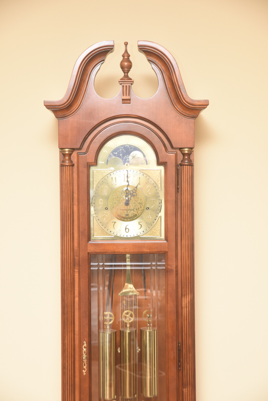 64th Anniversary Howard Miller Grandfather Clock EBTH