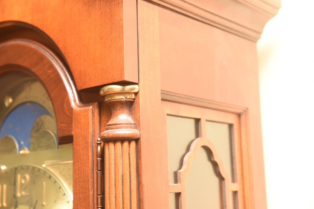 64th Anniversary Howard Miller Grandfather Clock EBTH