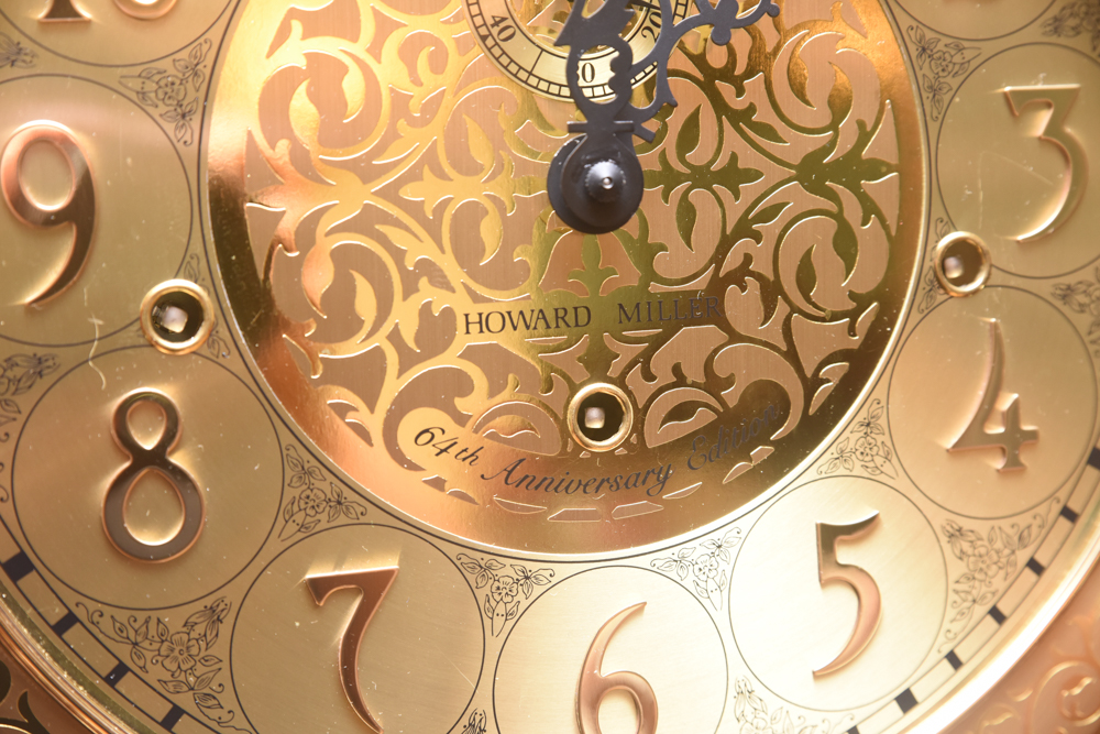 64th Anniversary Howard Miller Grandfather Clock EBTH