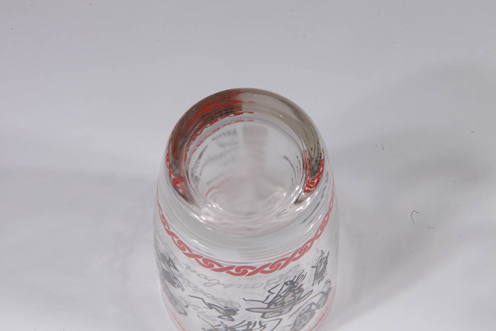 Set of Vintage Novelty Bar Glasses EBTH