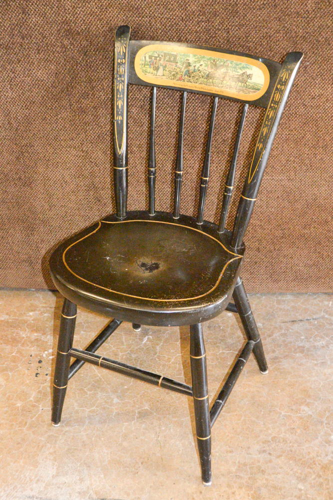 Hitchcock Style Nichols & Stone Bicentennial Chairs EBTH