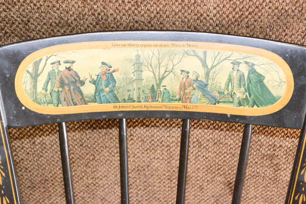 Hitchcock Style Nichols & Stone Bicentennial Chairs EBTH