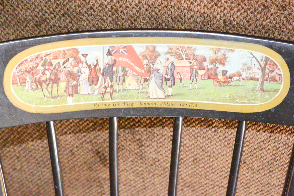 Hitchcock Style Nichols & Stone Bicentennial Chairs EBTH