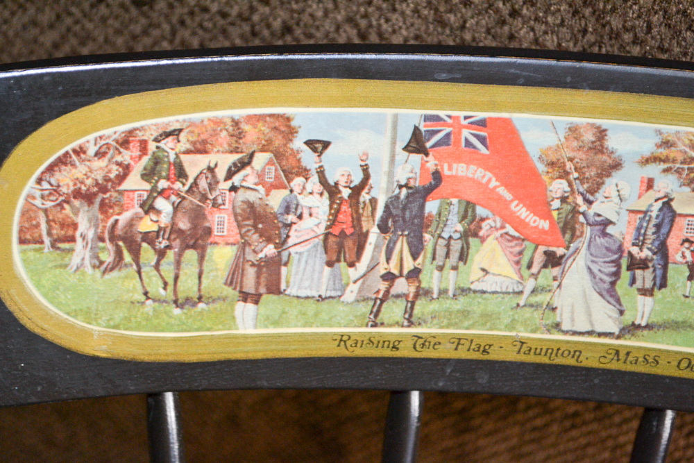 Hitchcock Style Nichols & Stone Bicentennial Chairs EBTH