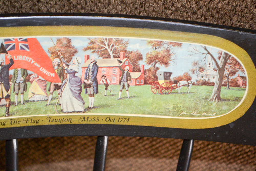 Hitchcock Style Nichols & Stone Bicentennial Chairs EBTH