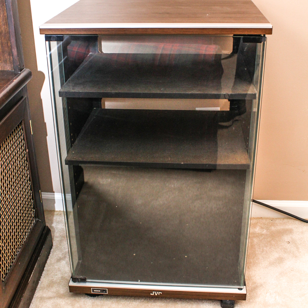 Vintage Jvc Stereo Cabinet Ebth